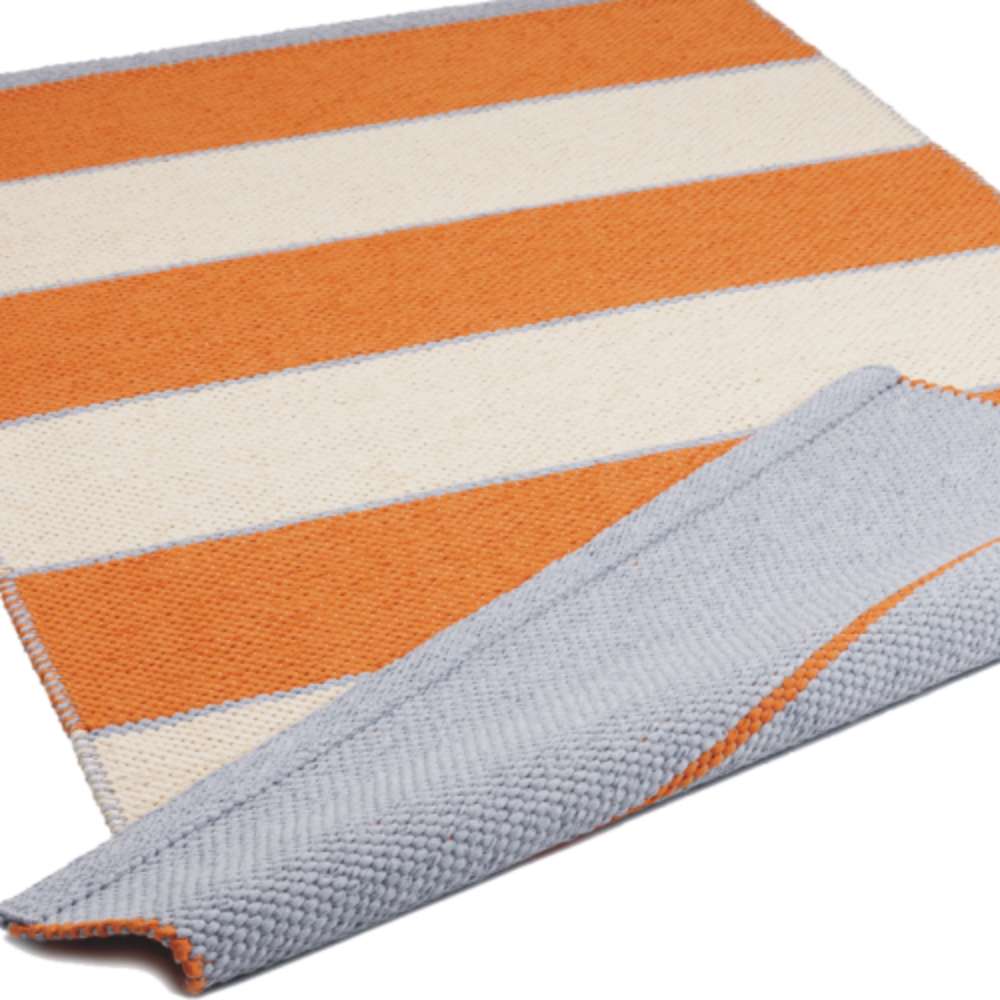 LAURA puuvillamatto - oranssi.