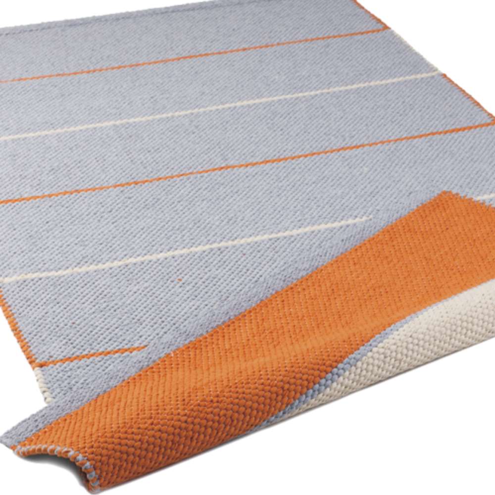 LAURA puuvillamatto - oranssi.