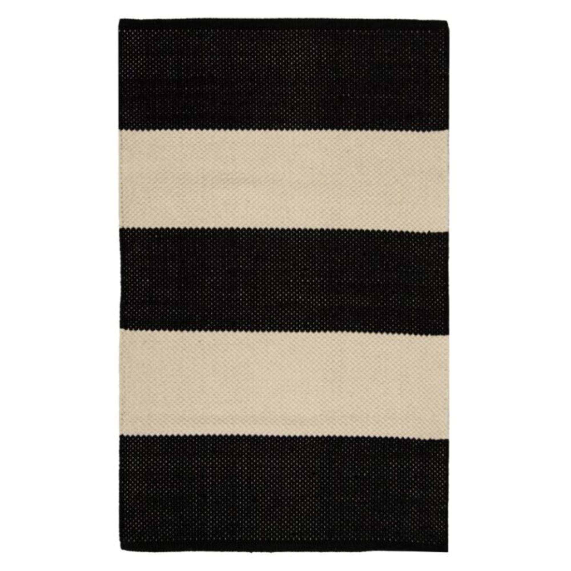 Laituri puuvillamatto - musta