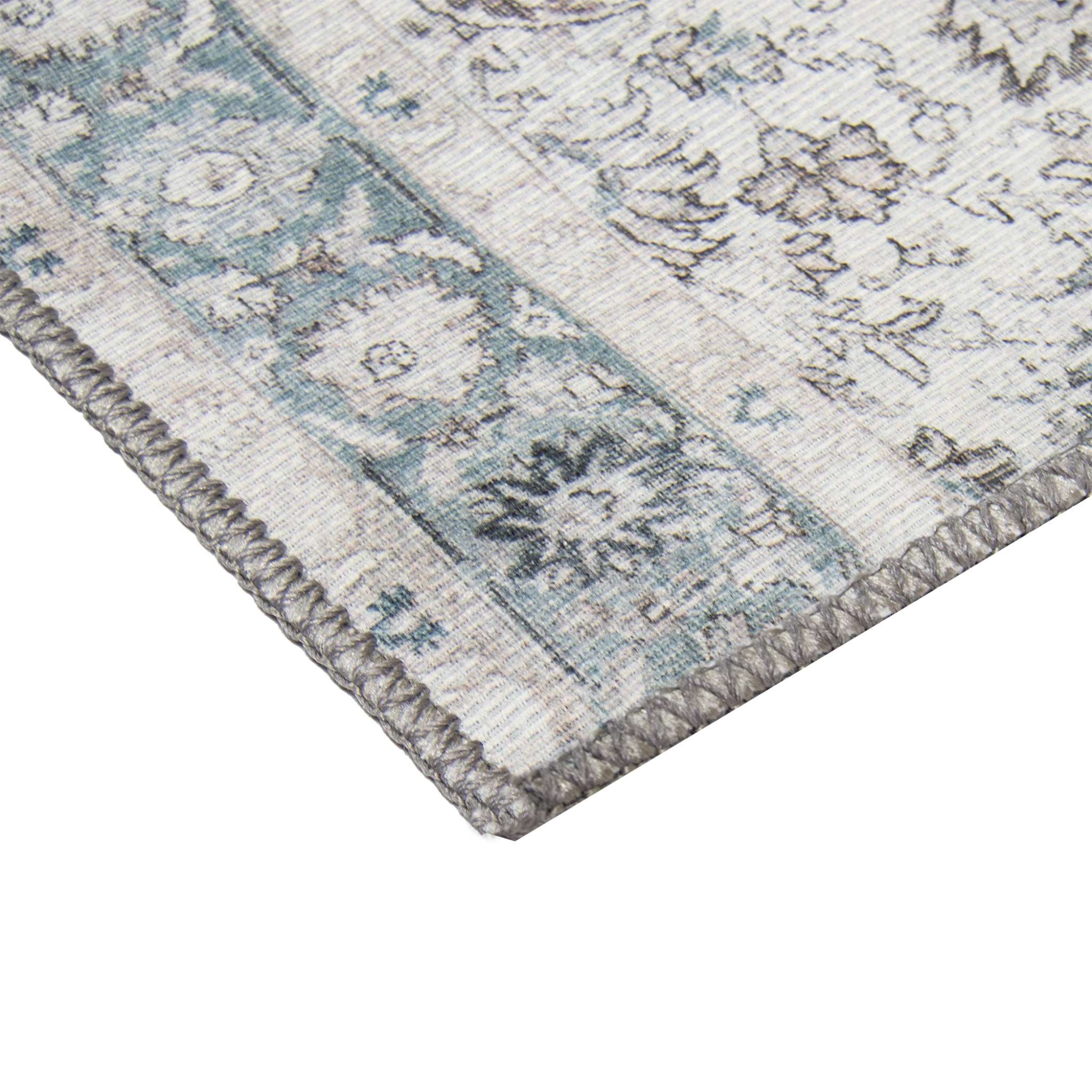 Layla itämainen matto Rulla - siniharmaa