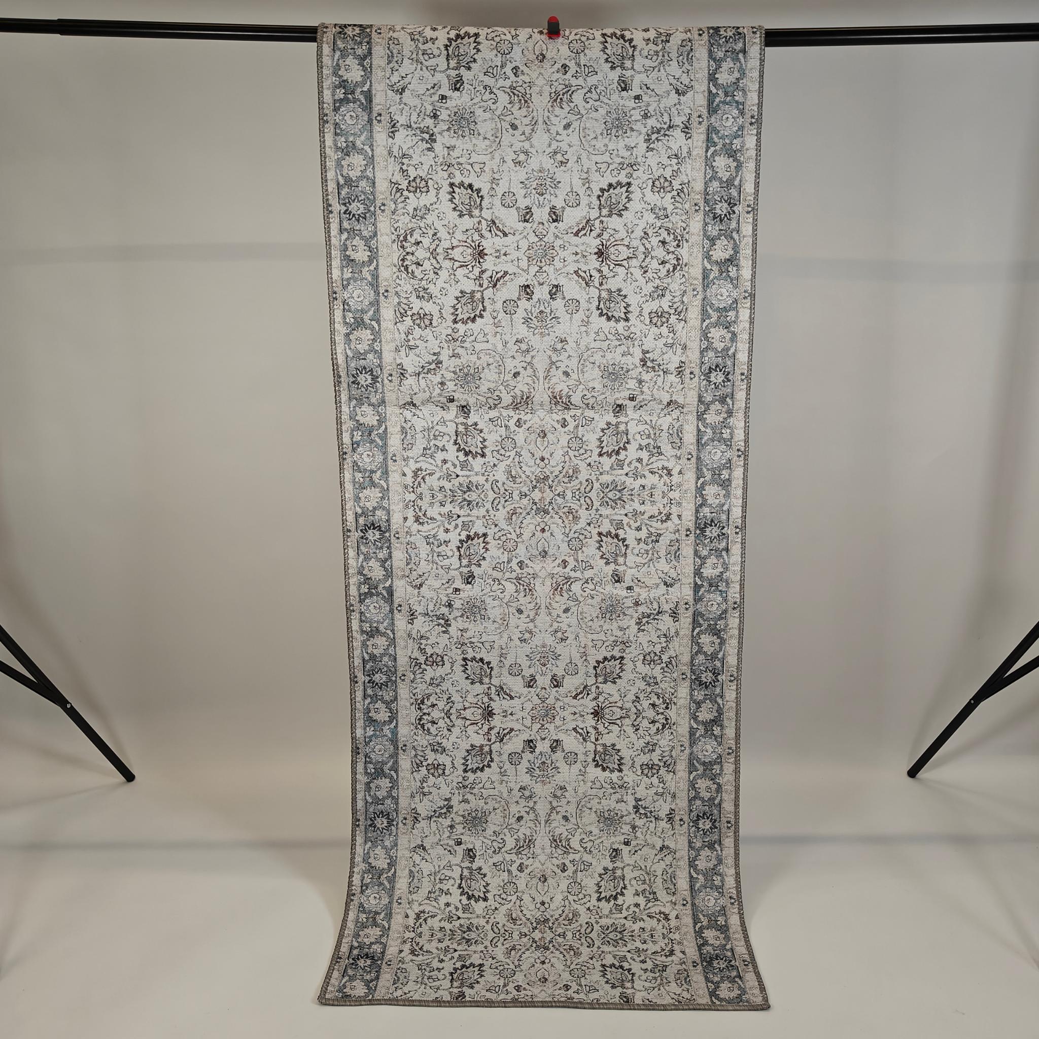 Layla itämainen matto Rulla - siniharmaa