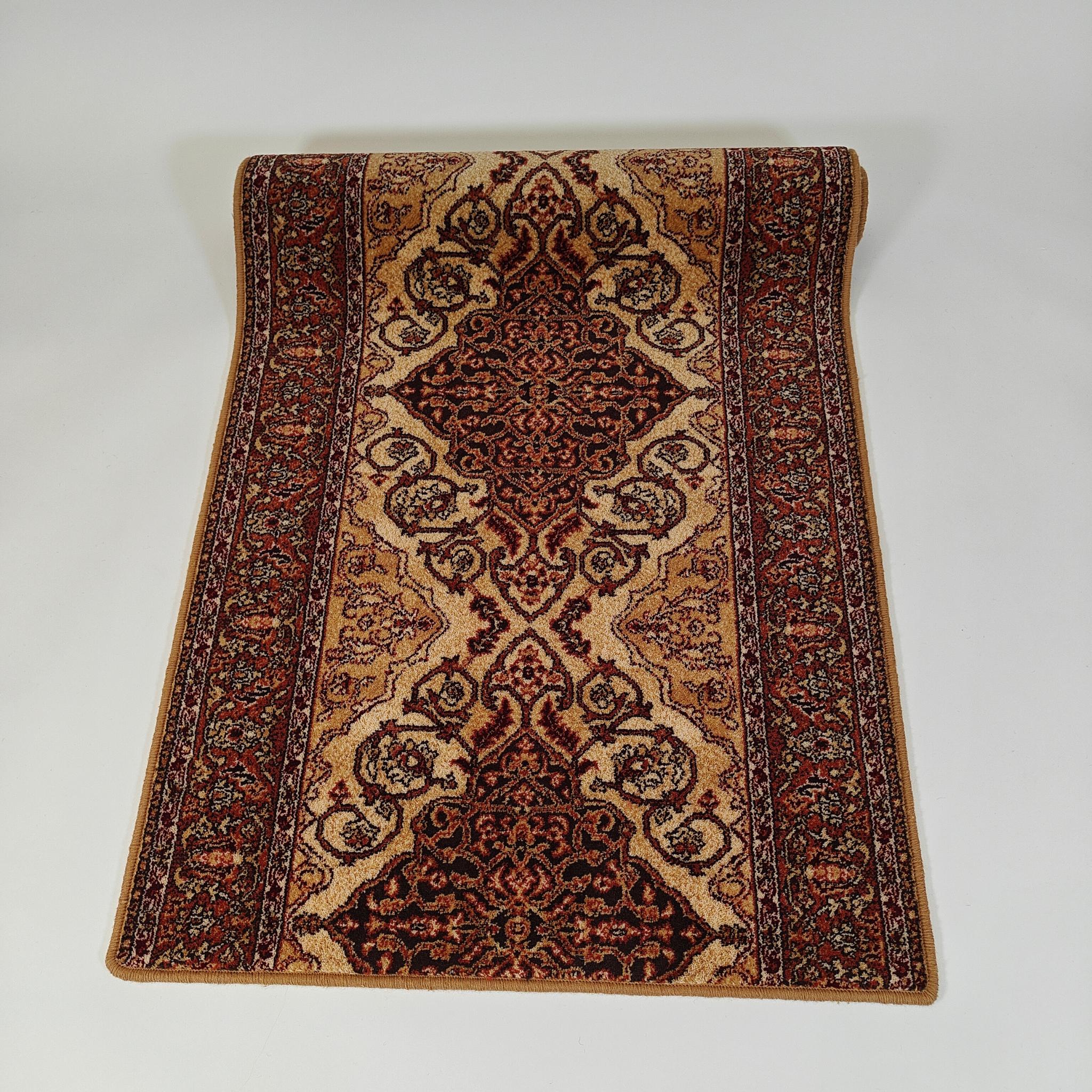 Leyla itämainen villamatto rulla - amber