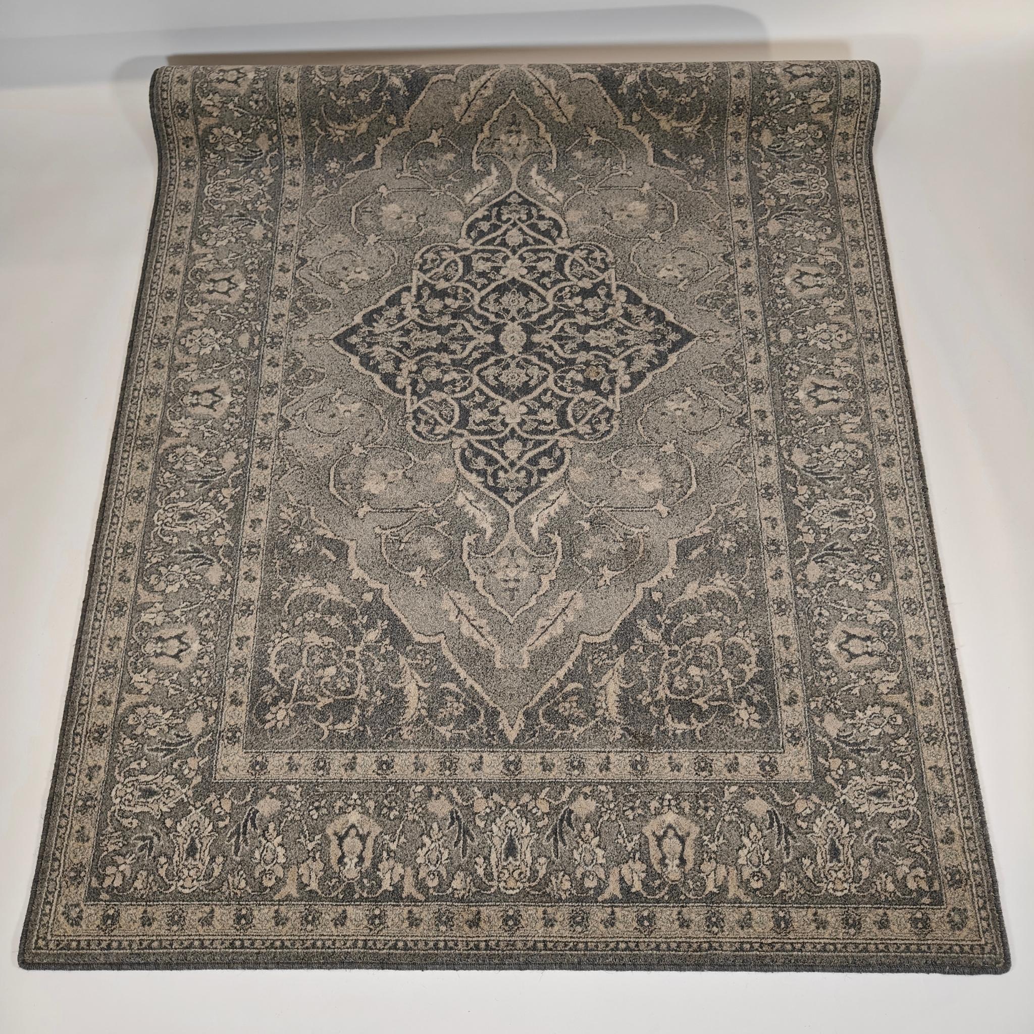 Leyla Wool rug - dark gray