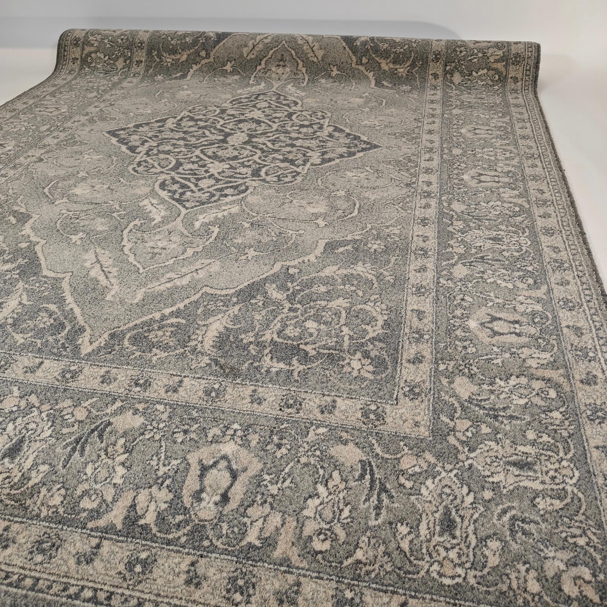 Leyla Wool rug - dark gray