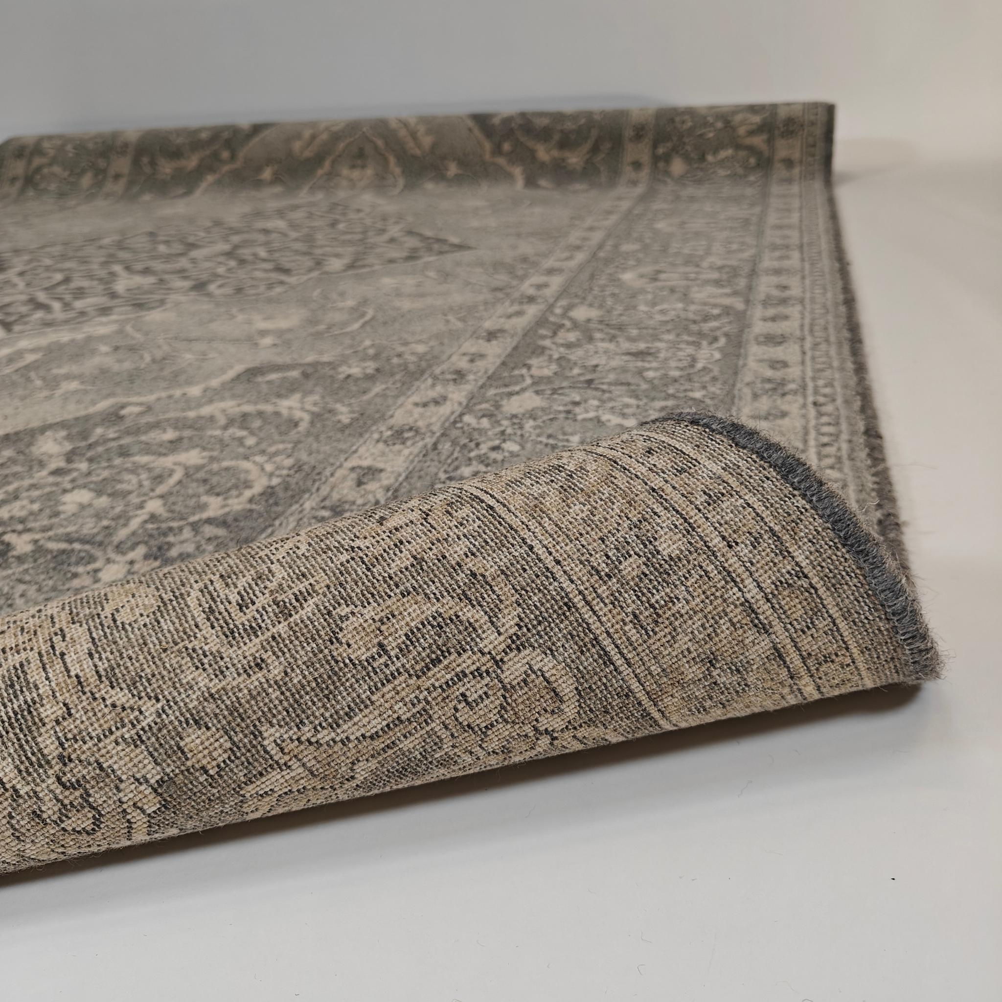 Leyla Wool rug - dark gray