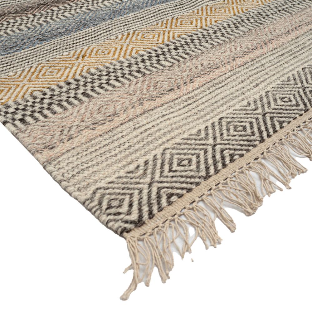 Linnea villamatto - värikäs.