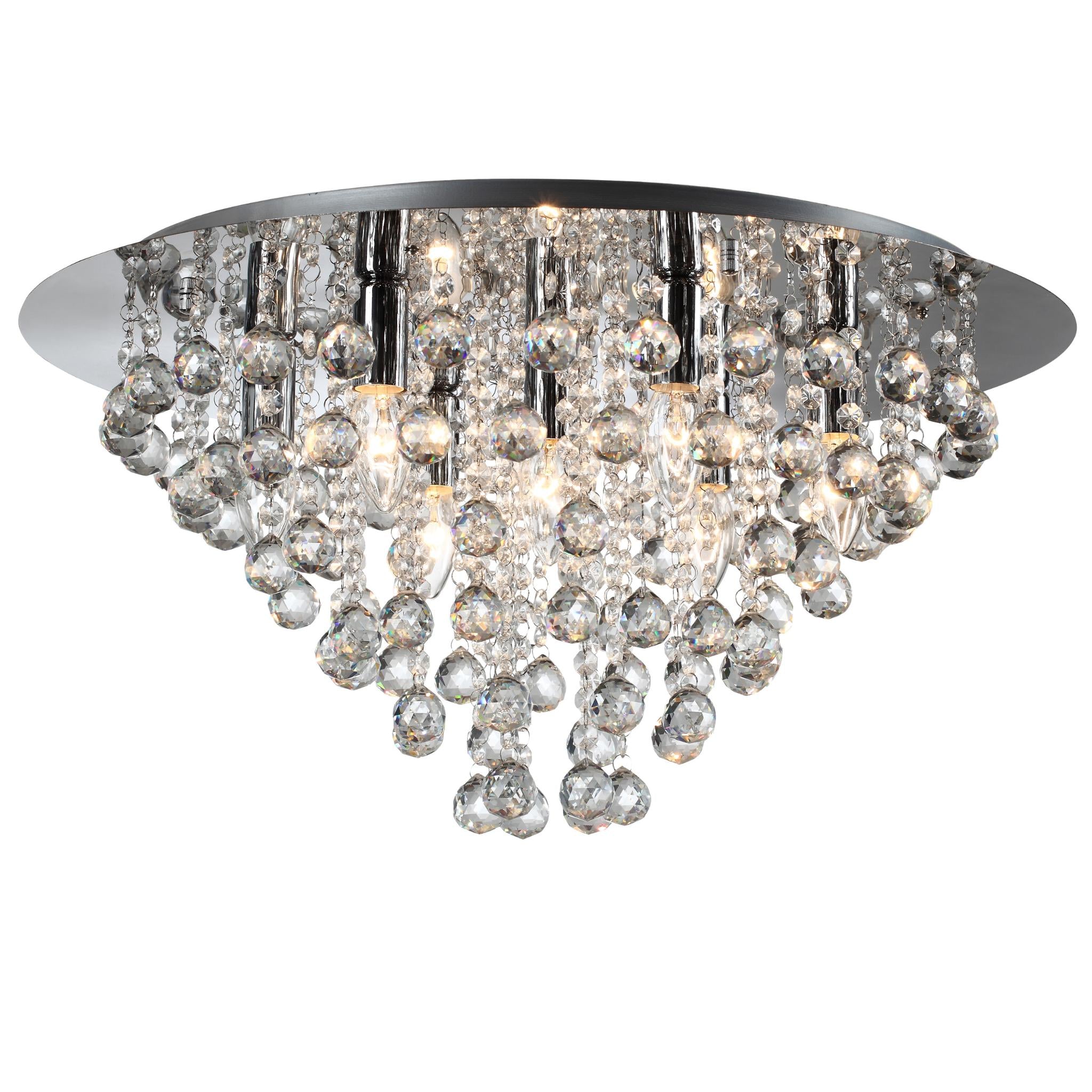 London Crystal 627707-06 - Kattovalaisin - Kromi, pisarat