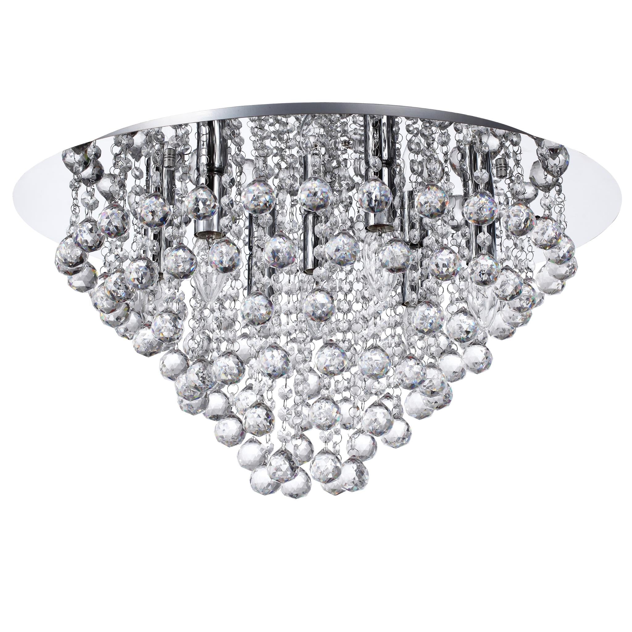 London Crystal 627707-06 - Kattovalaisin - Kromi, pisarat