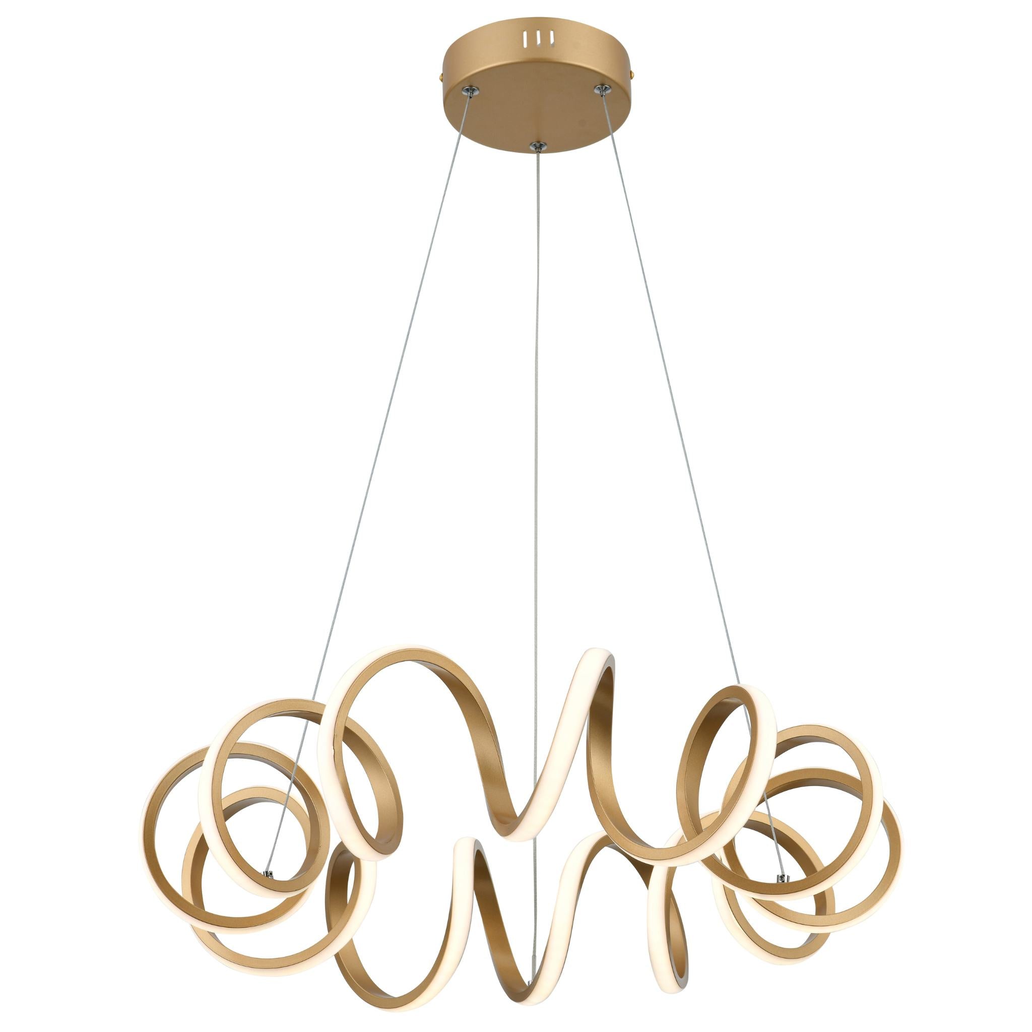 Loop 340201-09 - Pendant lamp - Gold