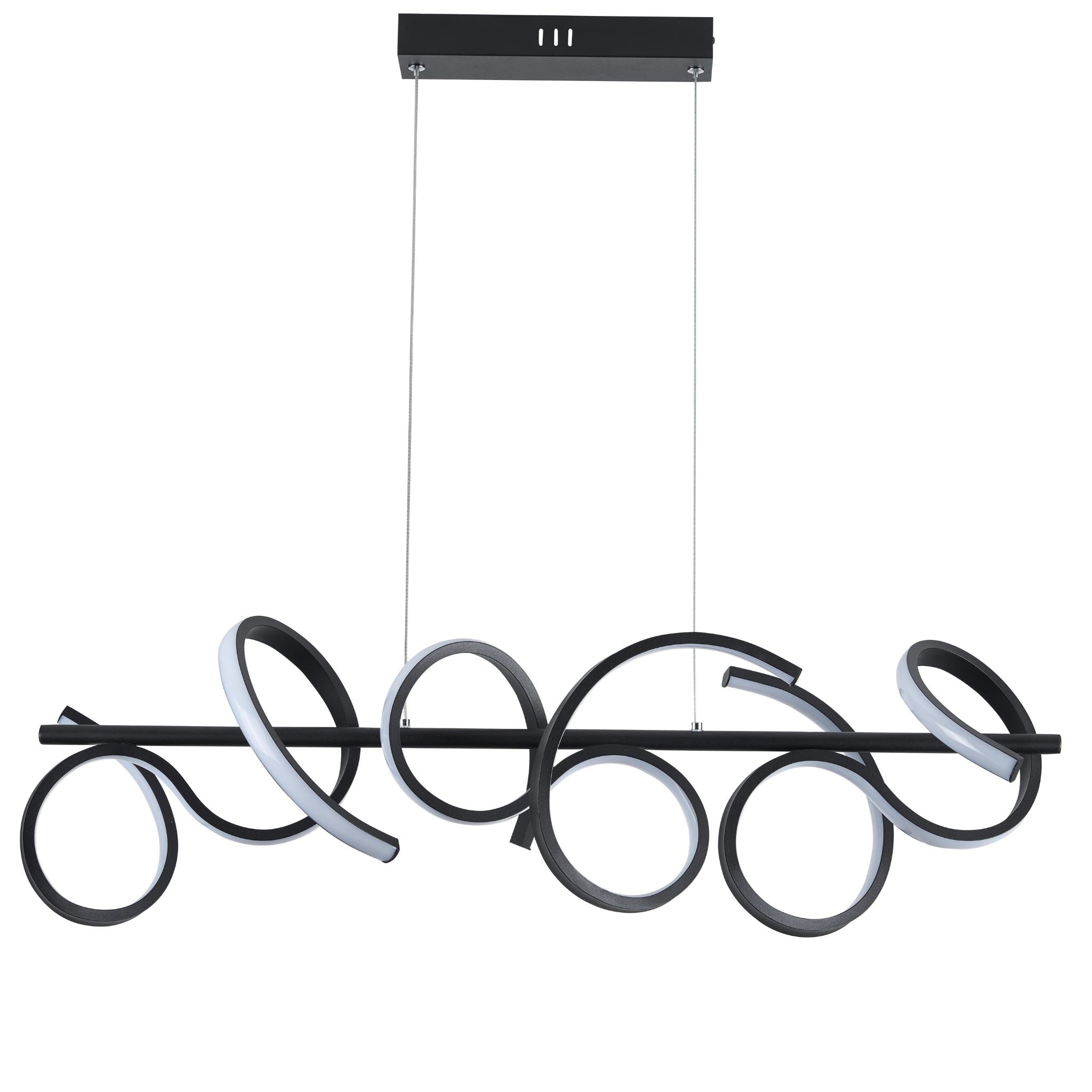 Lozanna 343301-30 - Pendant lamp - Black