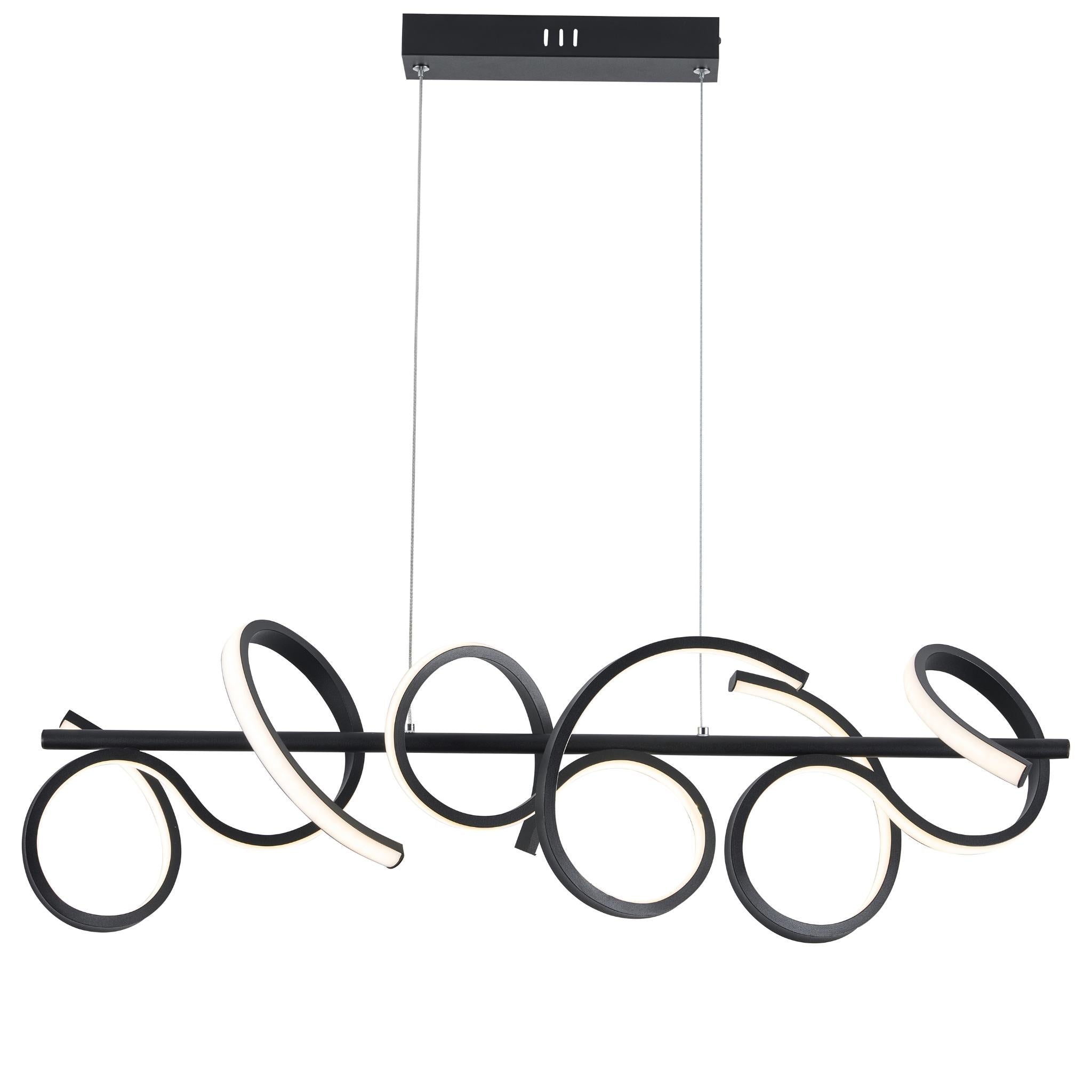 Lozanna 343301-30 - Pendant lamp - Black