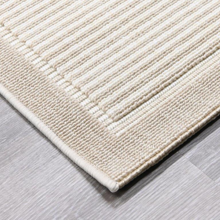 Lumme sileäksi kudottu matto - beige.