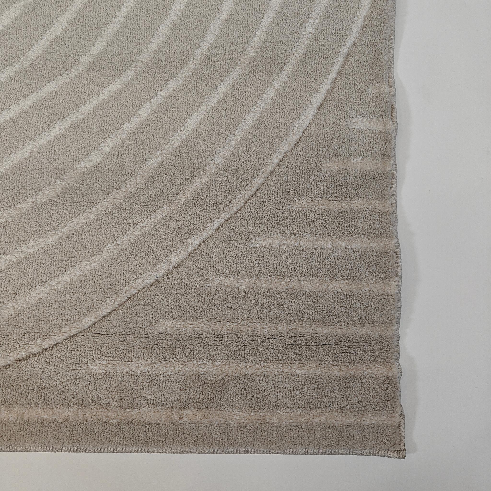 Luna lyhytnukkainen matto - harmaa