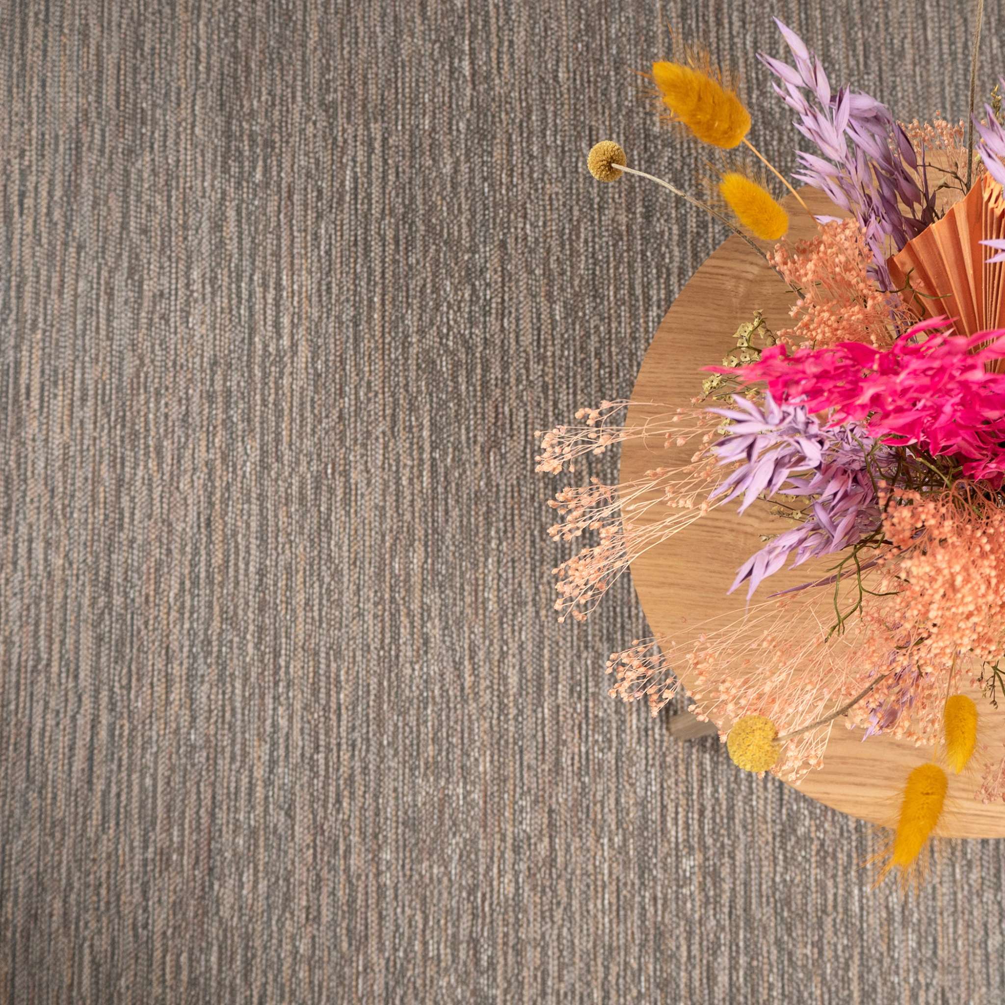 Lyon Easy-care rug - brown