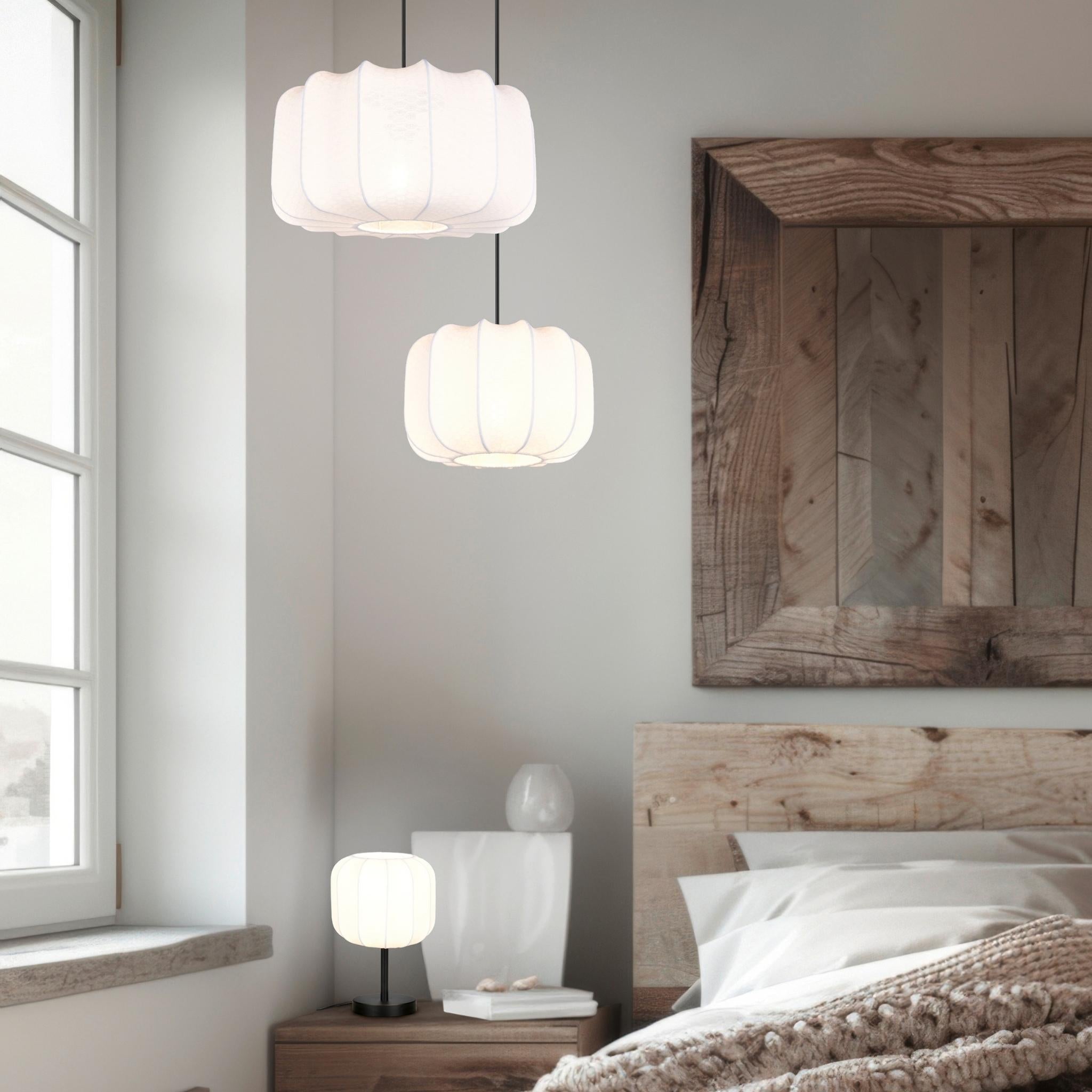 TRIO Madeline riippuvalaisin - valkoinen