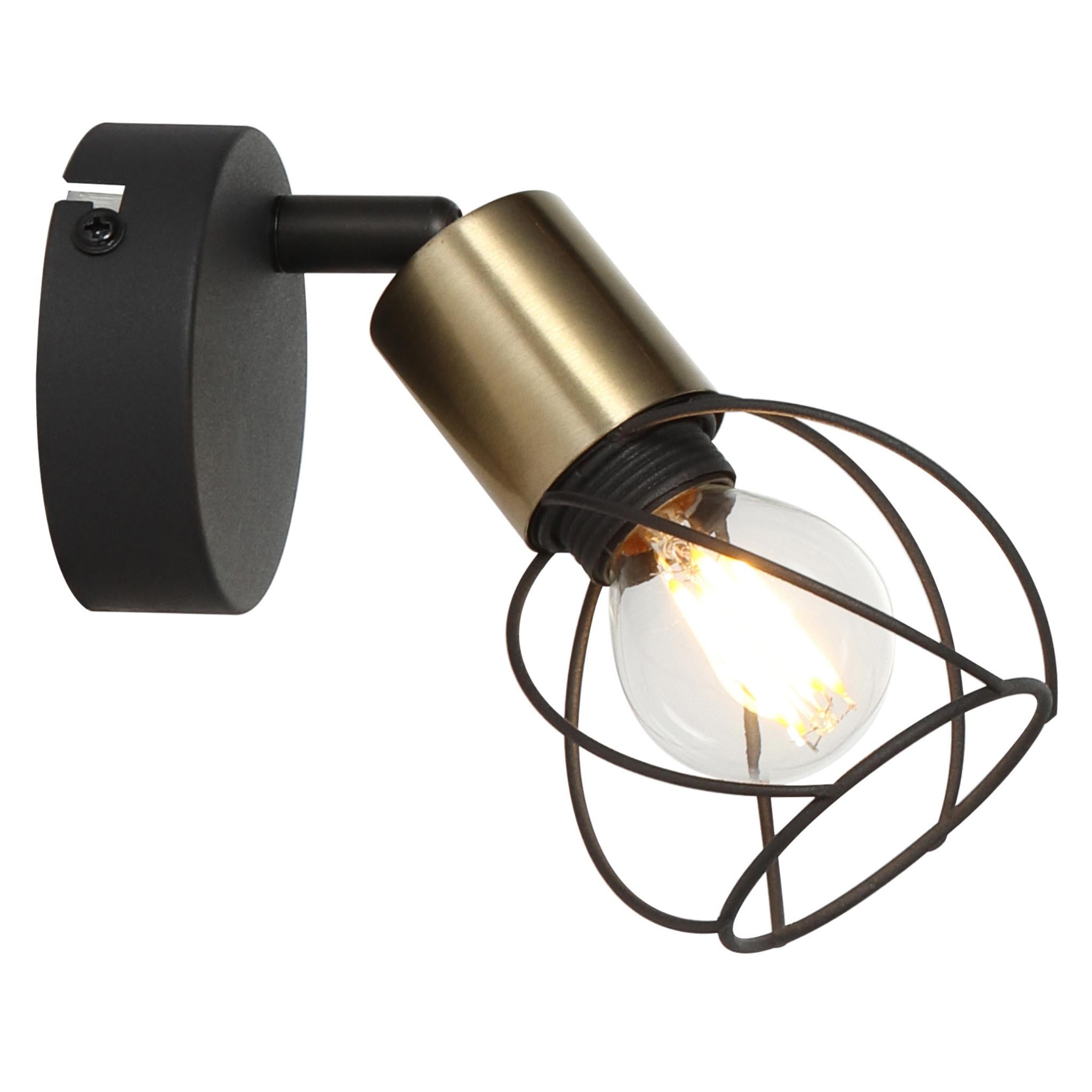 Mahavi 841501-32 - Kohdevalaisin - Hiekanmusta - kulta