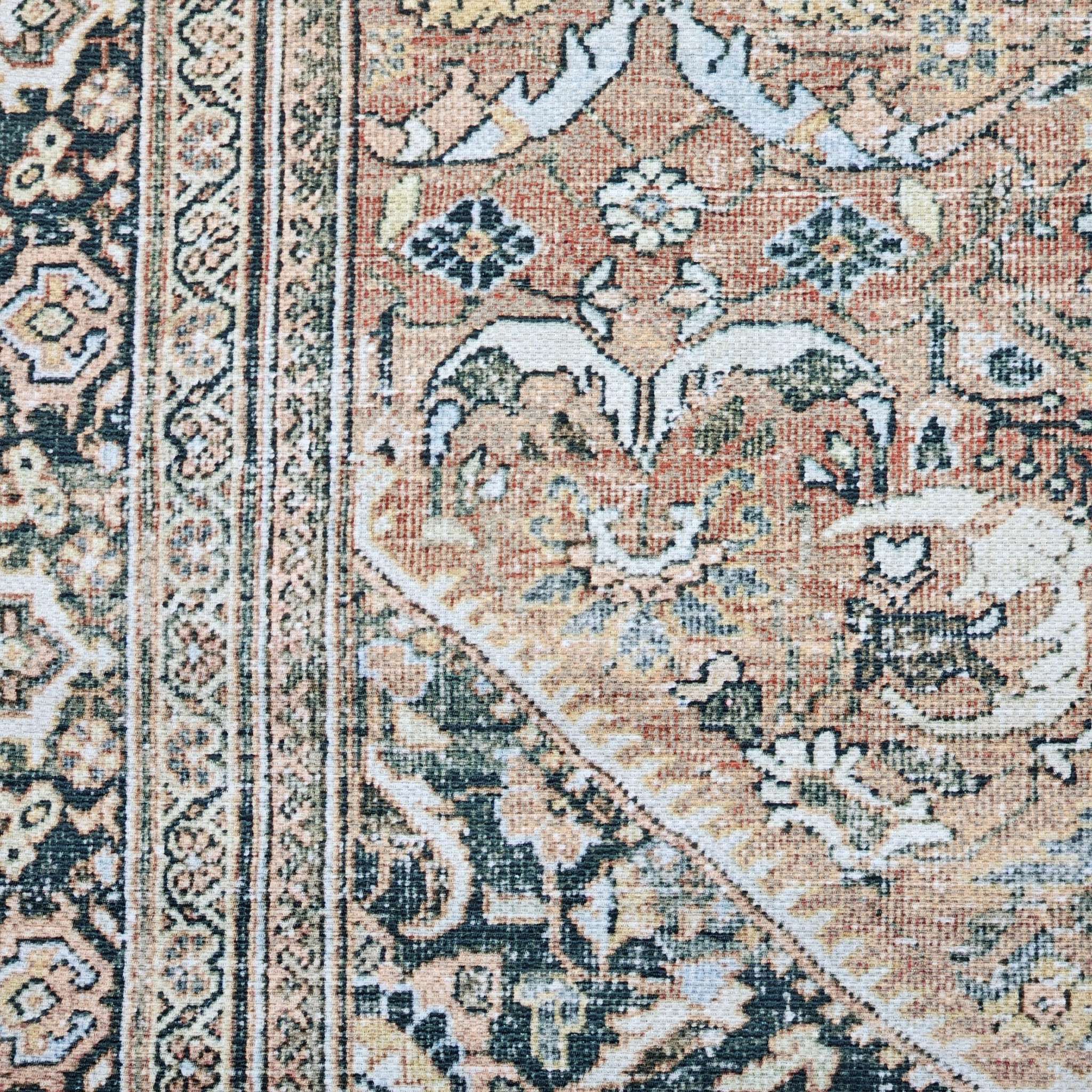 Marokko sileäksi kudottu matto - Beige