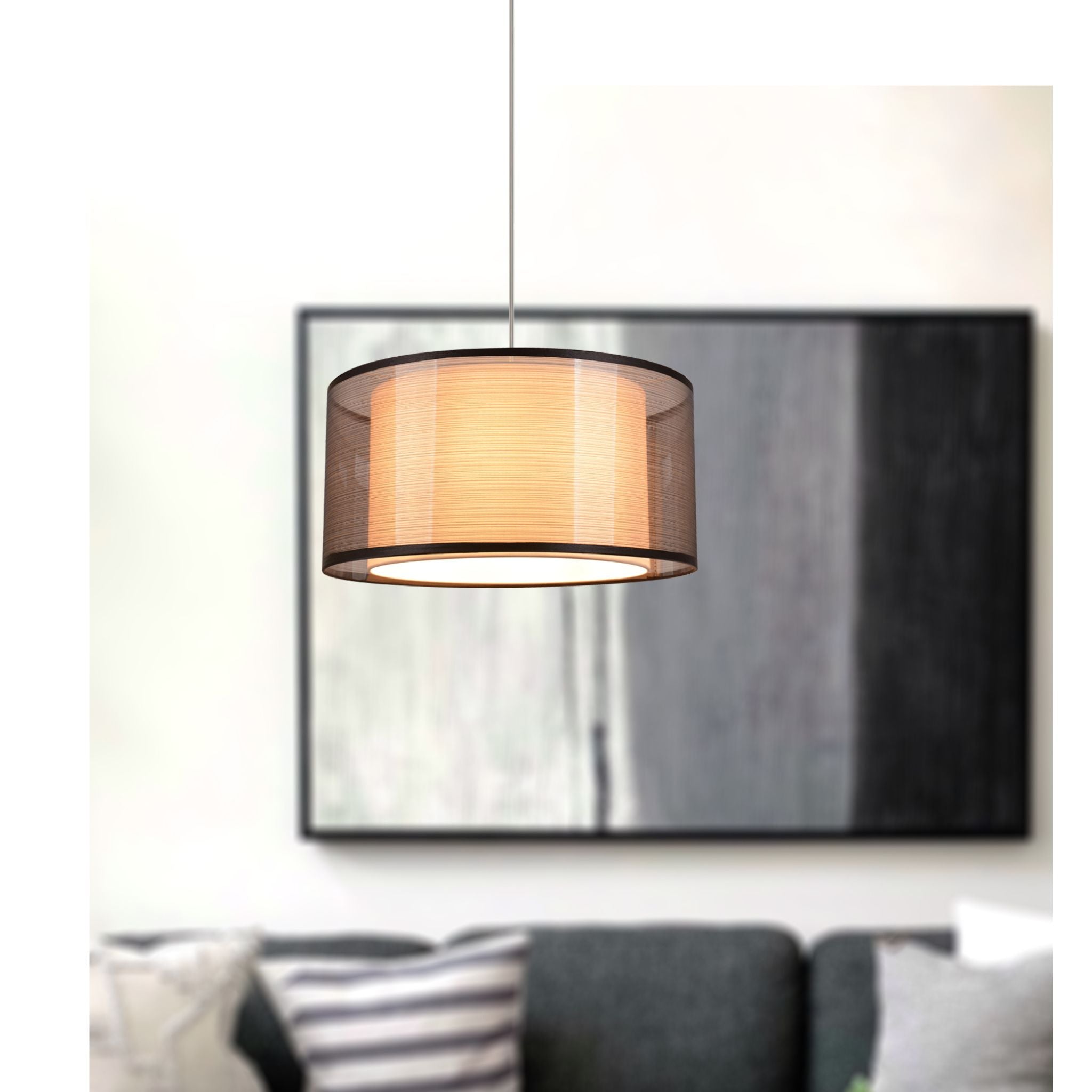 Martina 333201-02 - Ceiling light - Chrome - Black