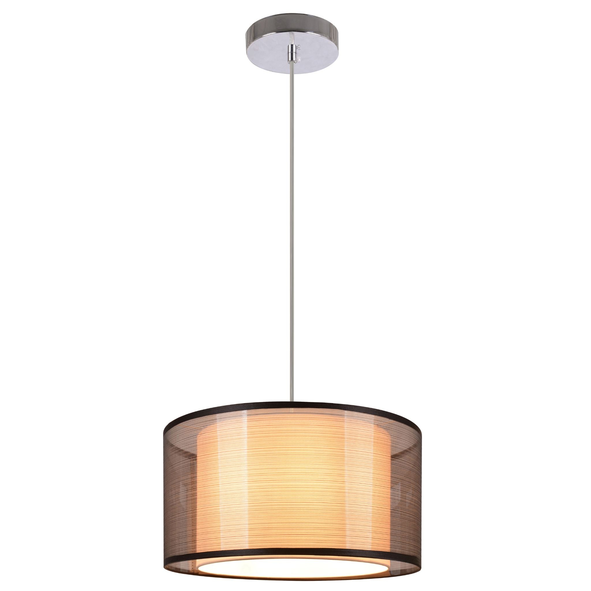 Martina 333201-02 - Ceiling light - Chrome - Black