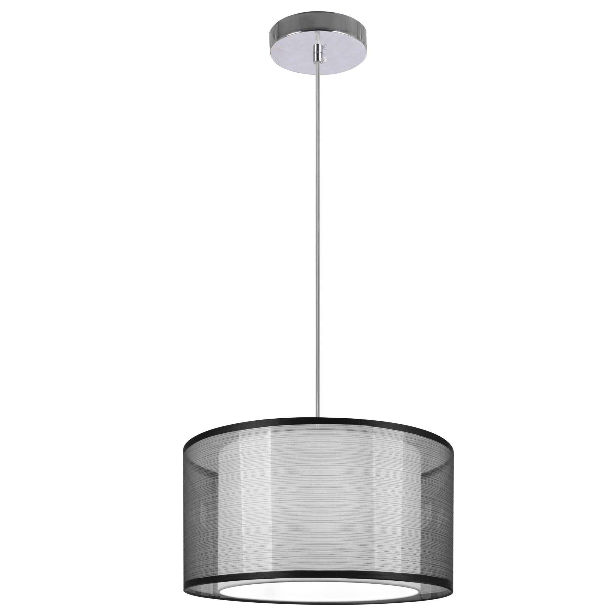 Martina 333201-02 - Ceiling light - Chrome - Black