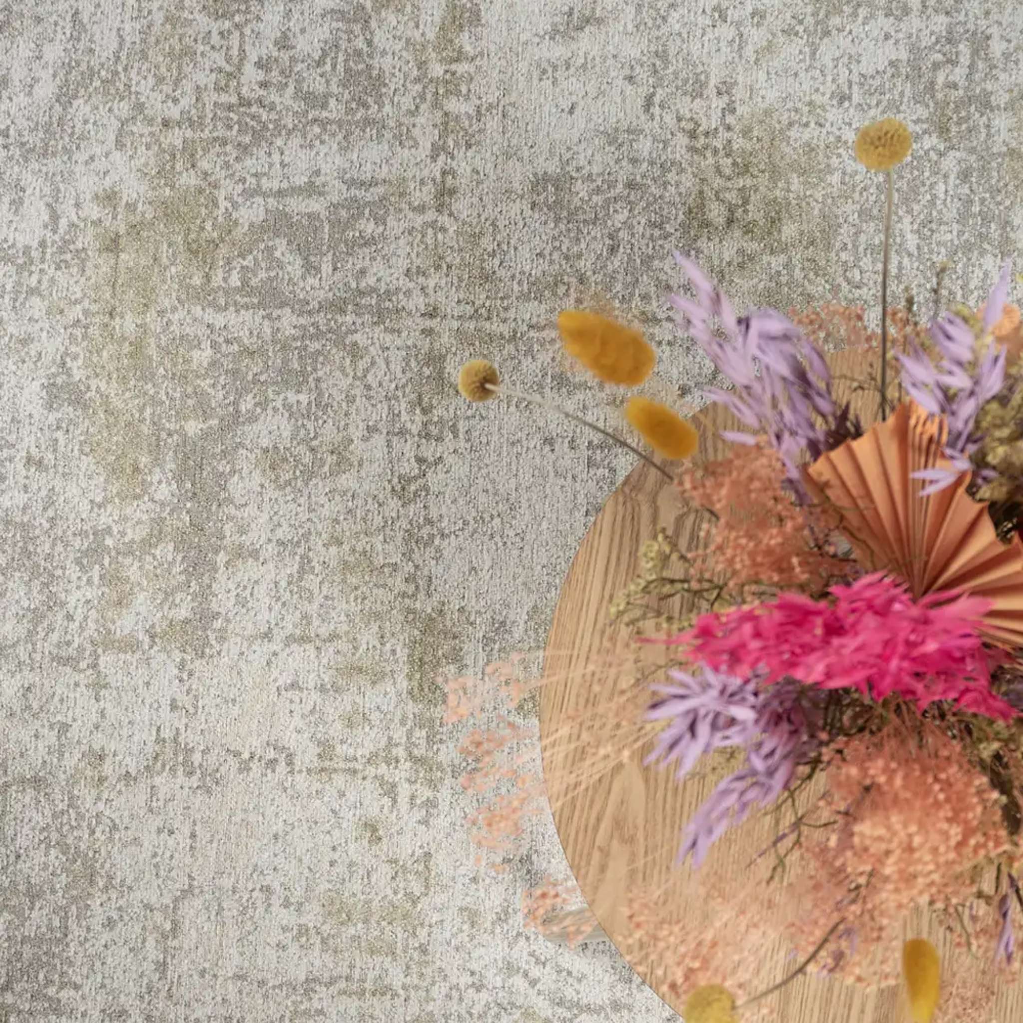 Melissa low pile Rug - light green