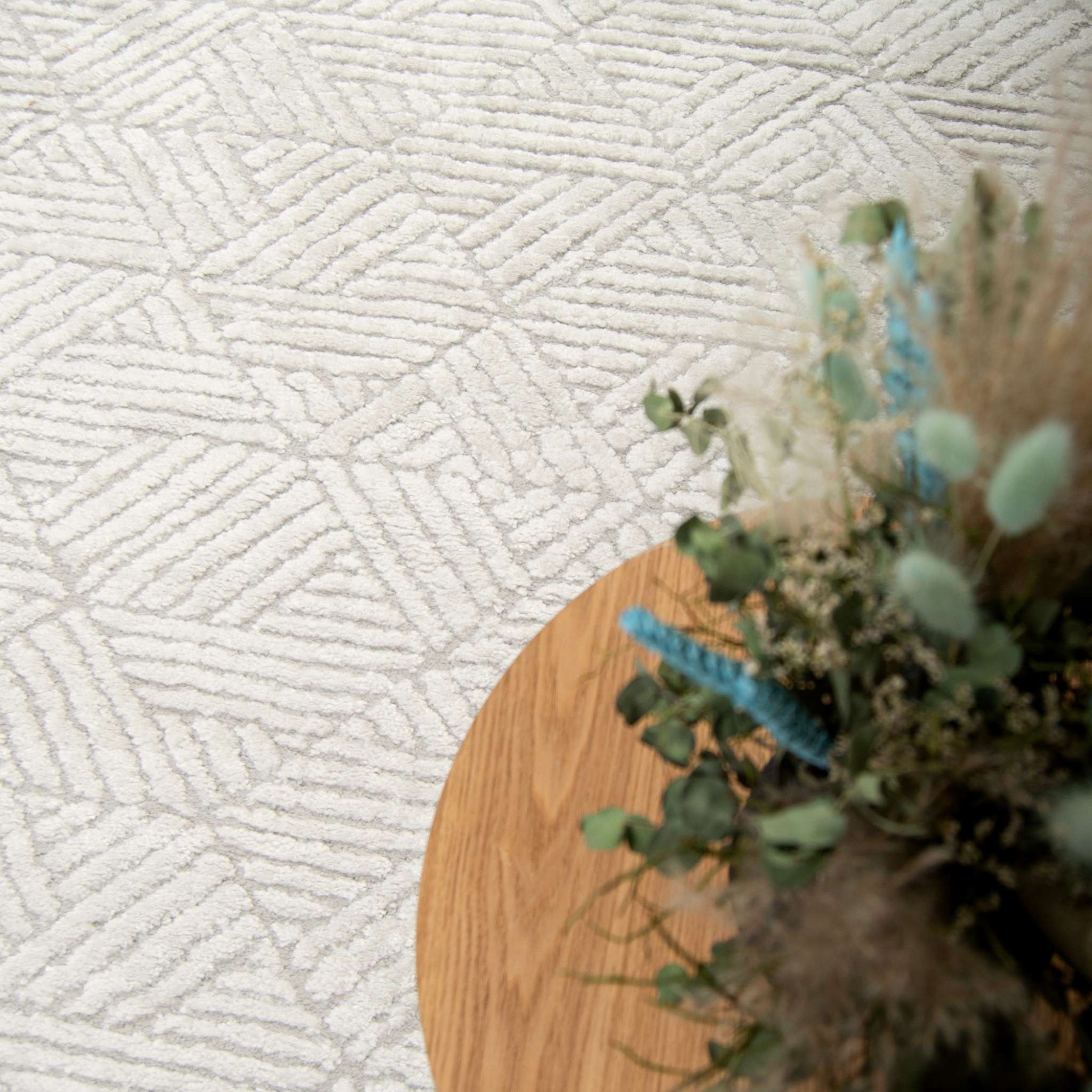 Modena nukkamatto - vaaleanharmaa