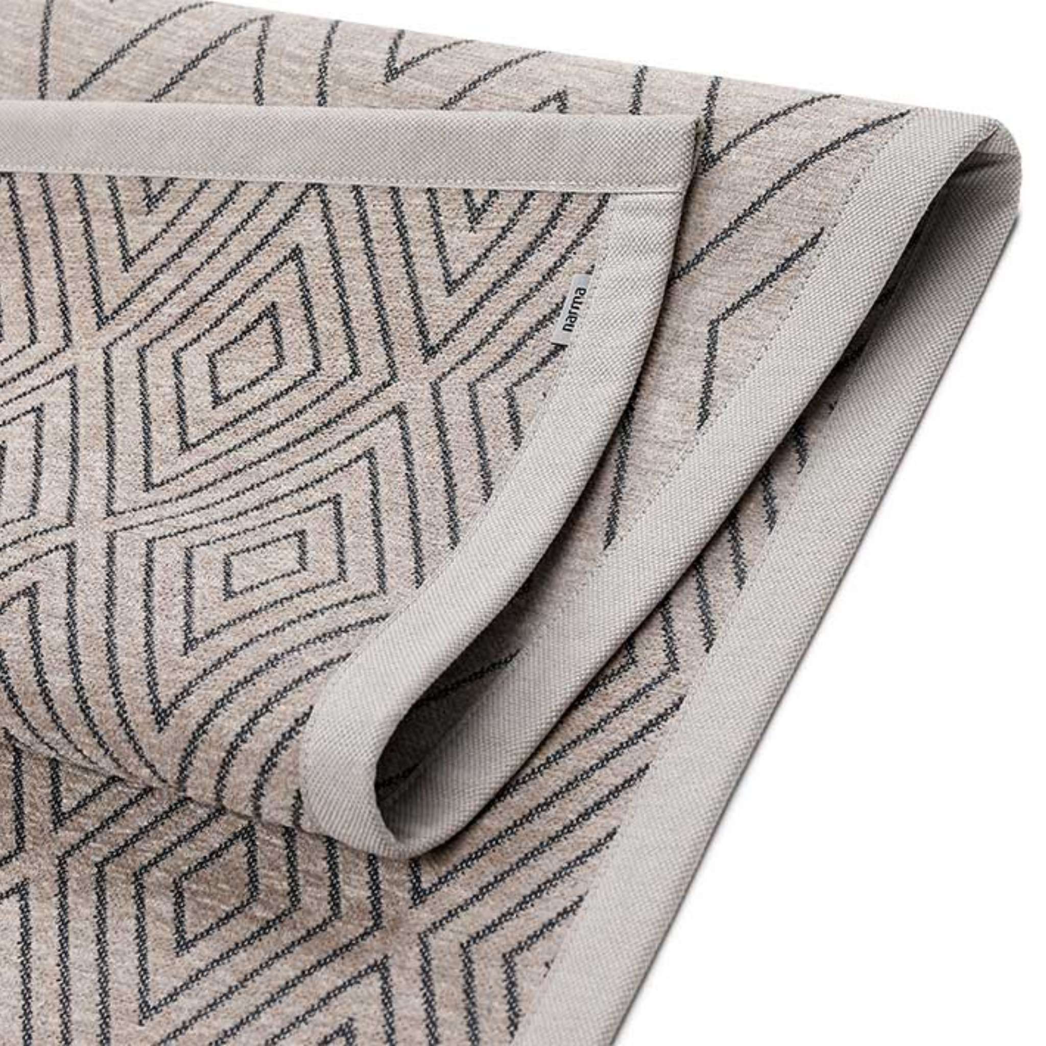 Narma KUNINGA double-sided Cotton rug Roll - Beige