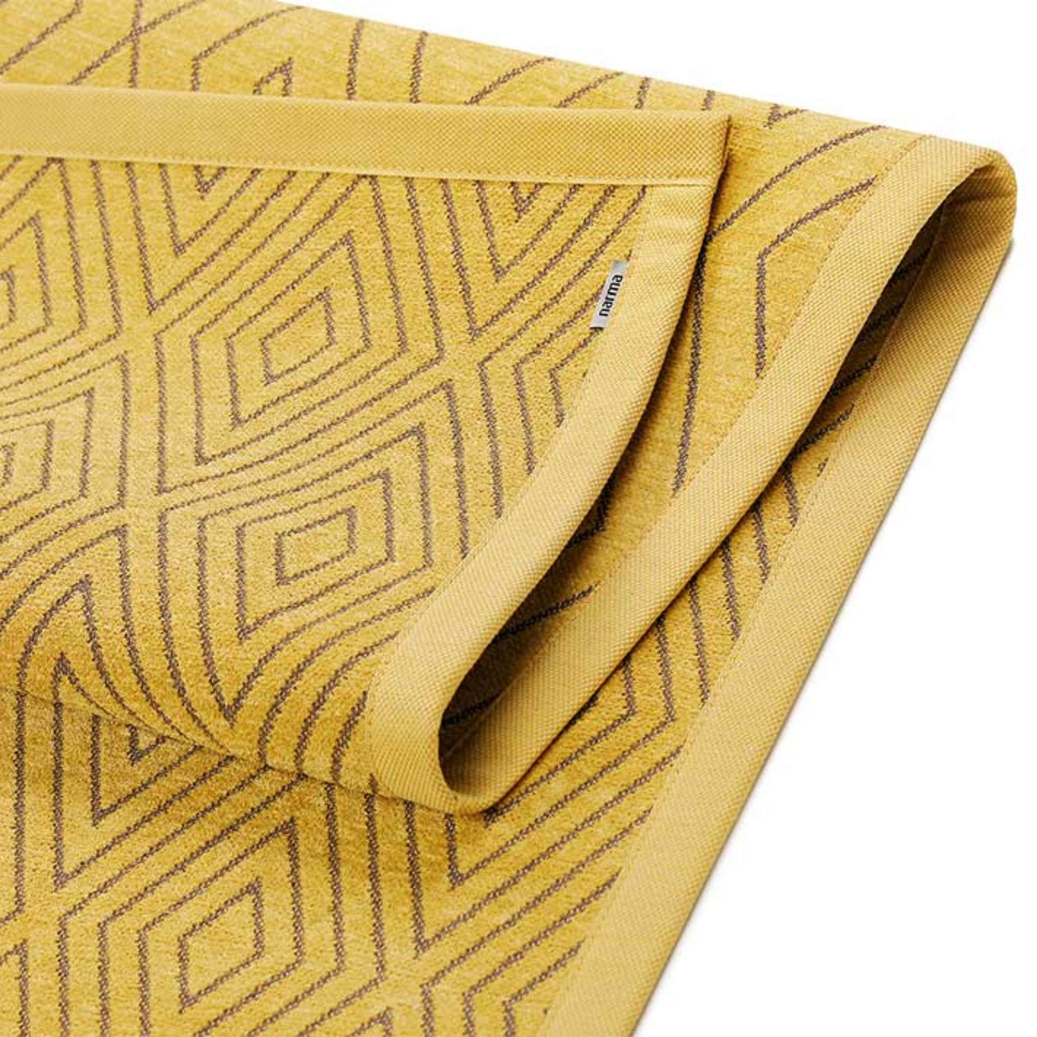 Narma KUNINGA double-sided Cotton rug Roll - Dijon