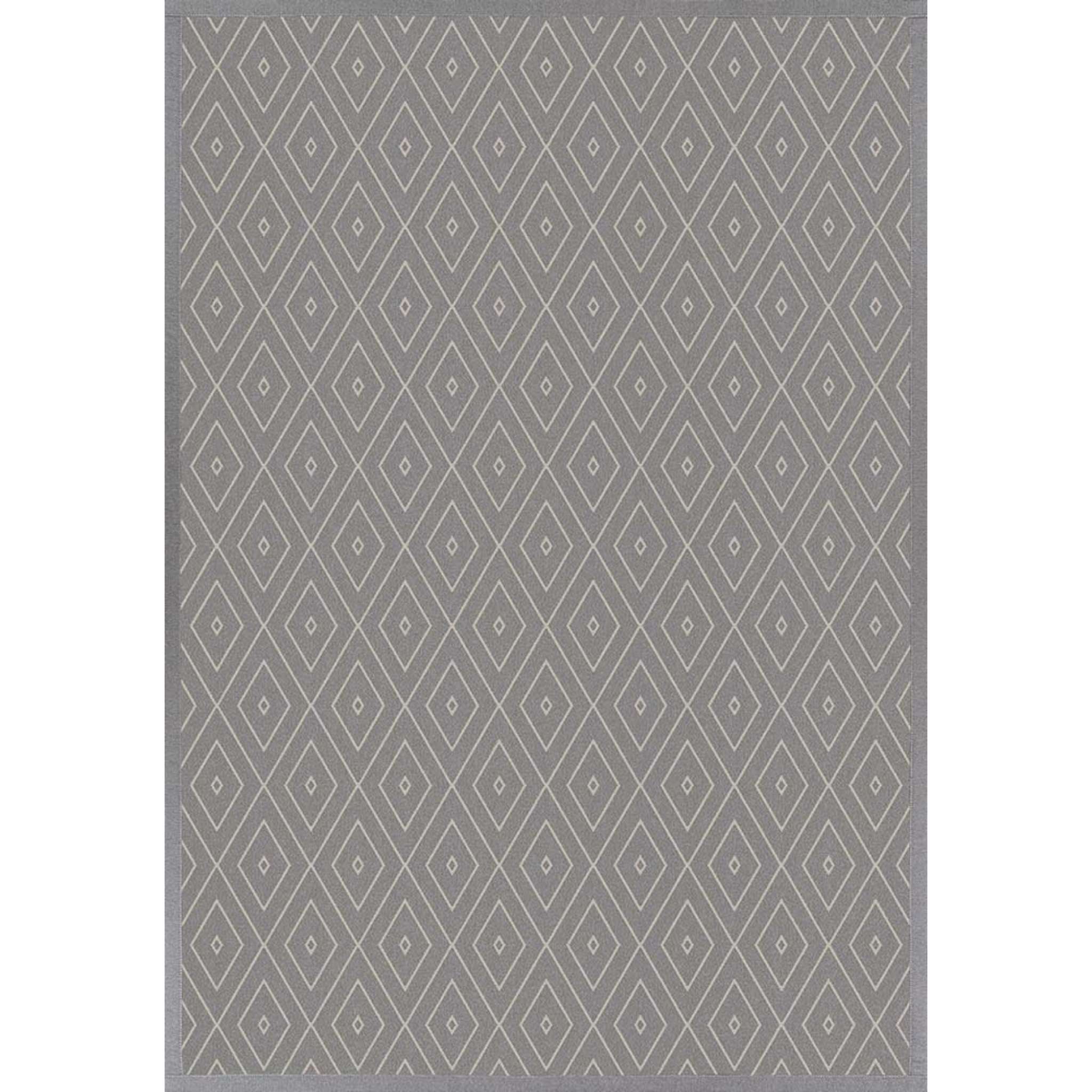 Narma KUNINGA kaksipuolinen puuvillamatto Rulla - Tummanharmaa