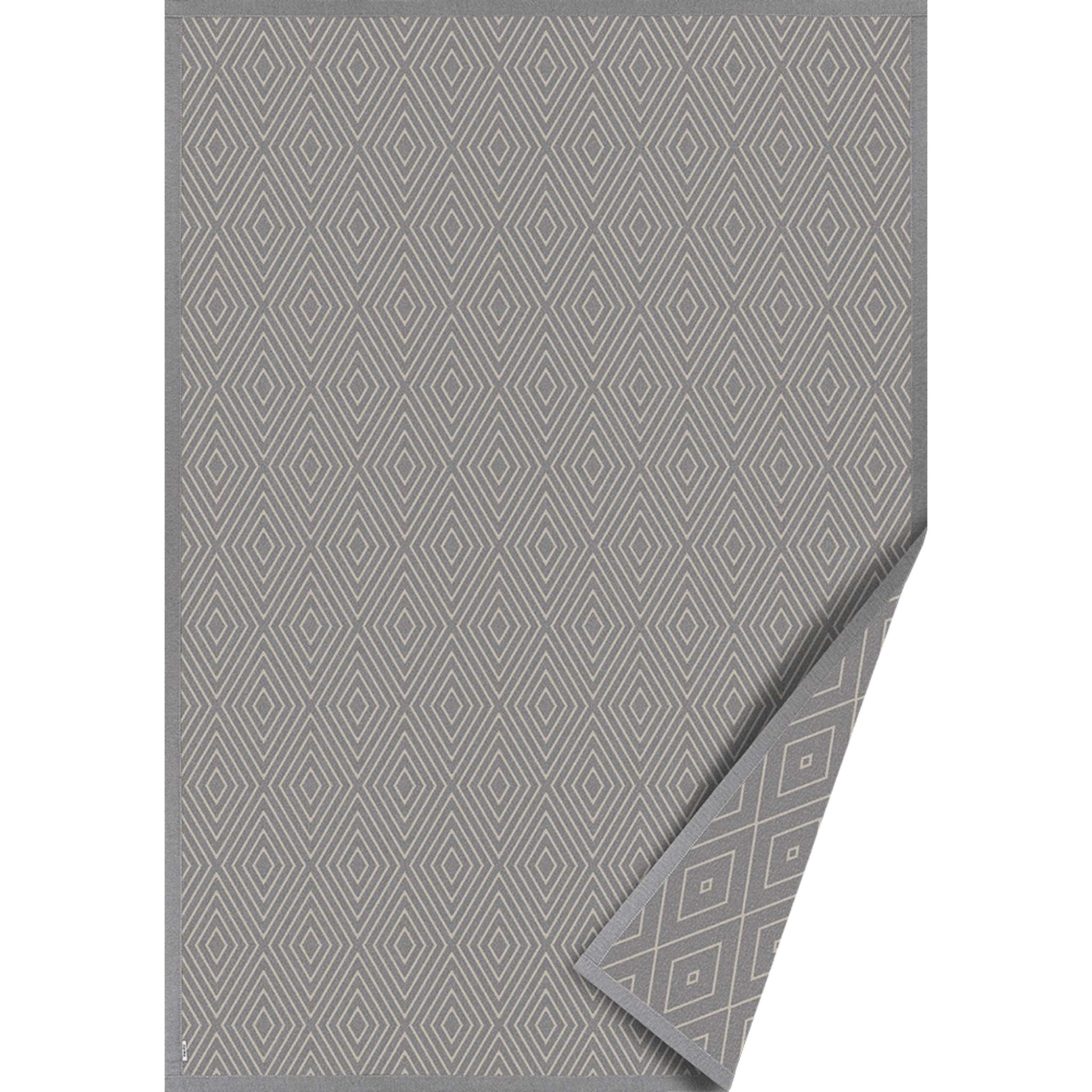 Narma KUNINGA kaksipuolinen puuvillamatto Rulla - Tummanharmaa