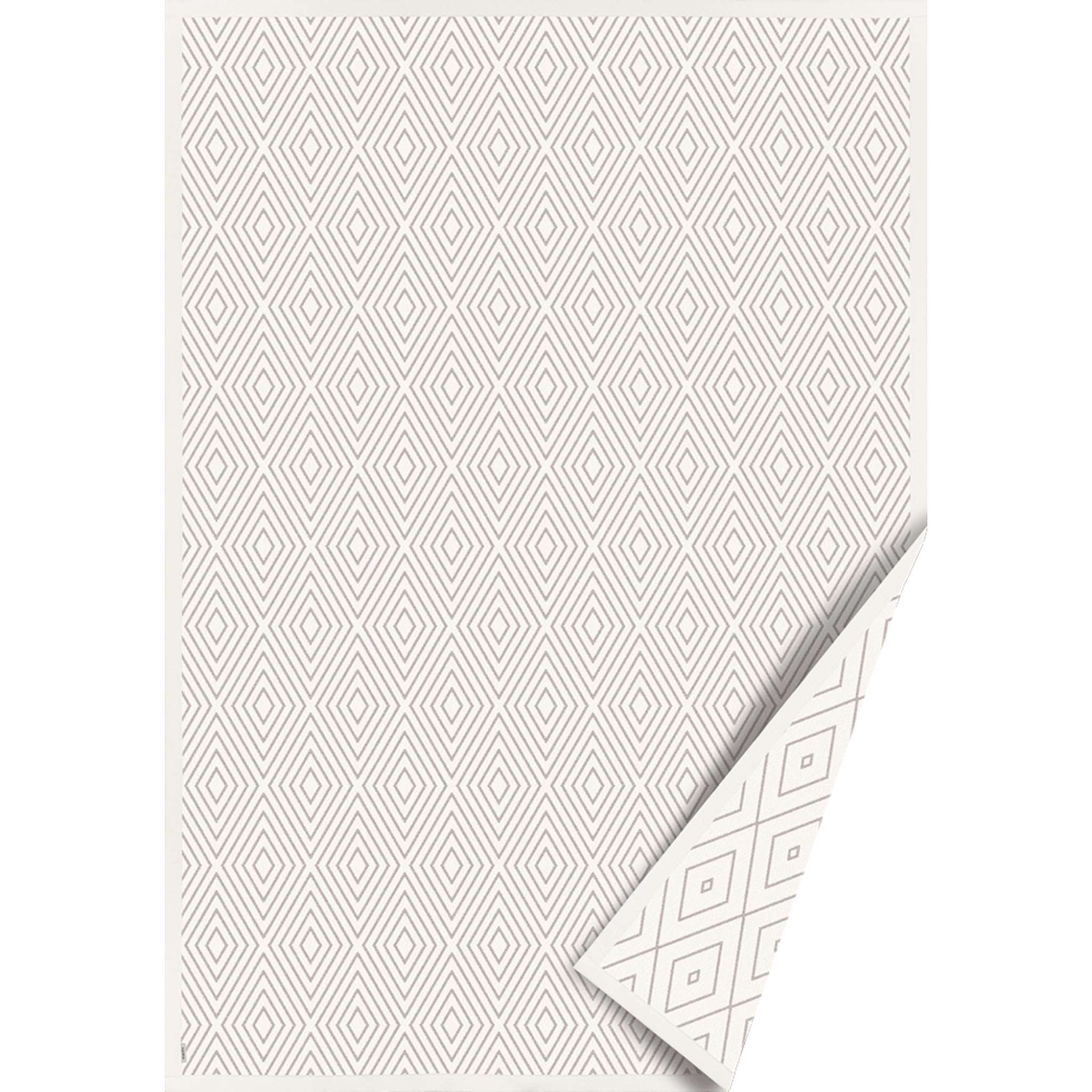 Narma KUNINGA double-sided Cotton rug Roll - White