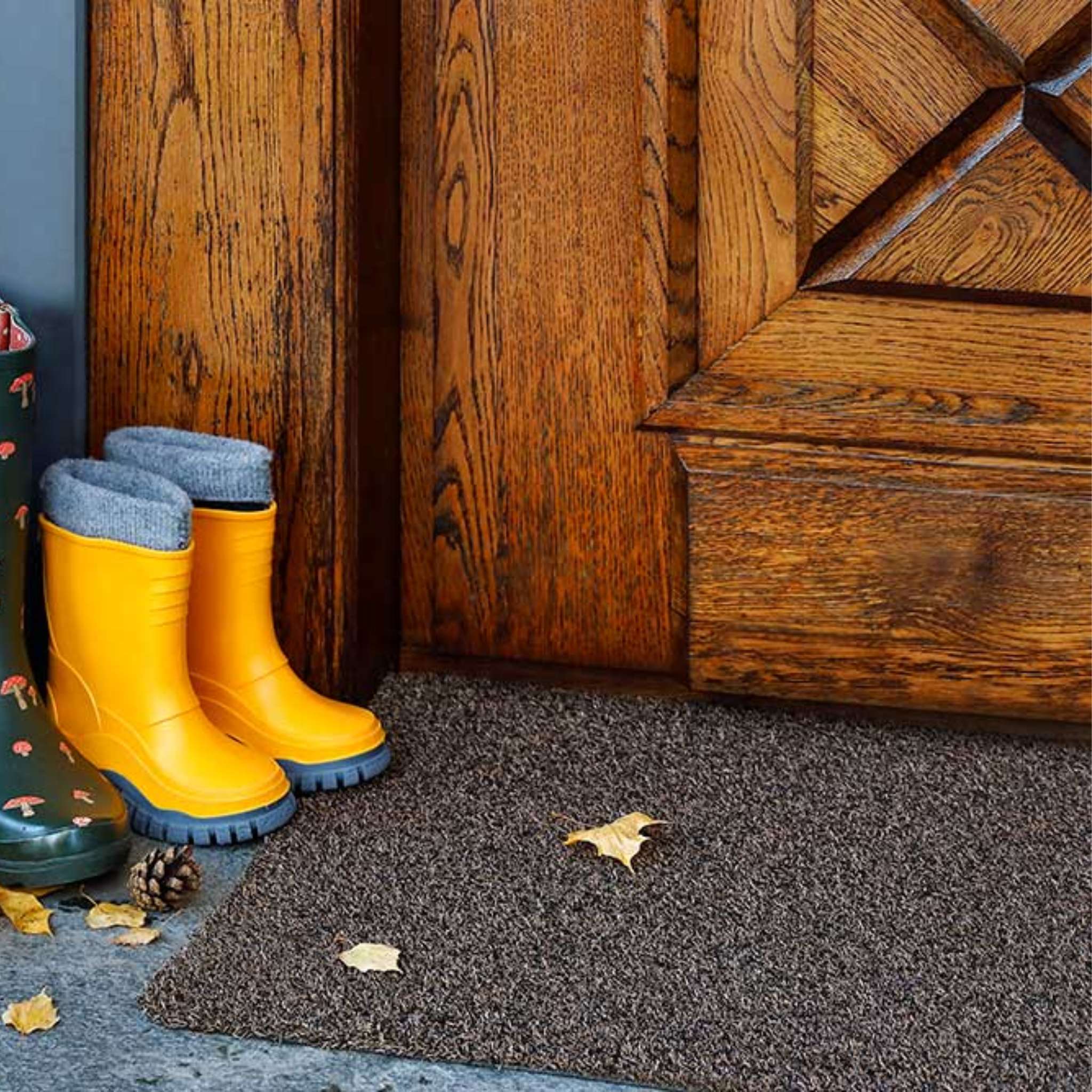 Narma KODIAK entrance rug Roll - Brown