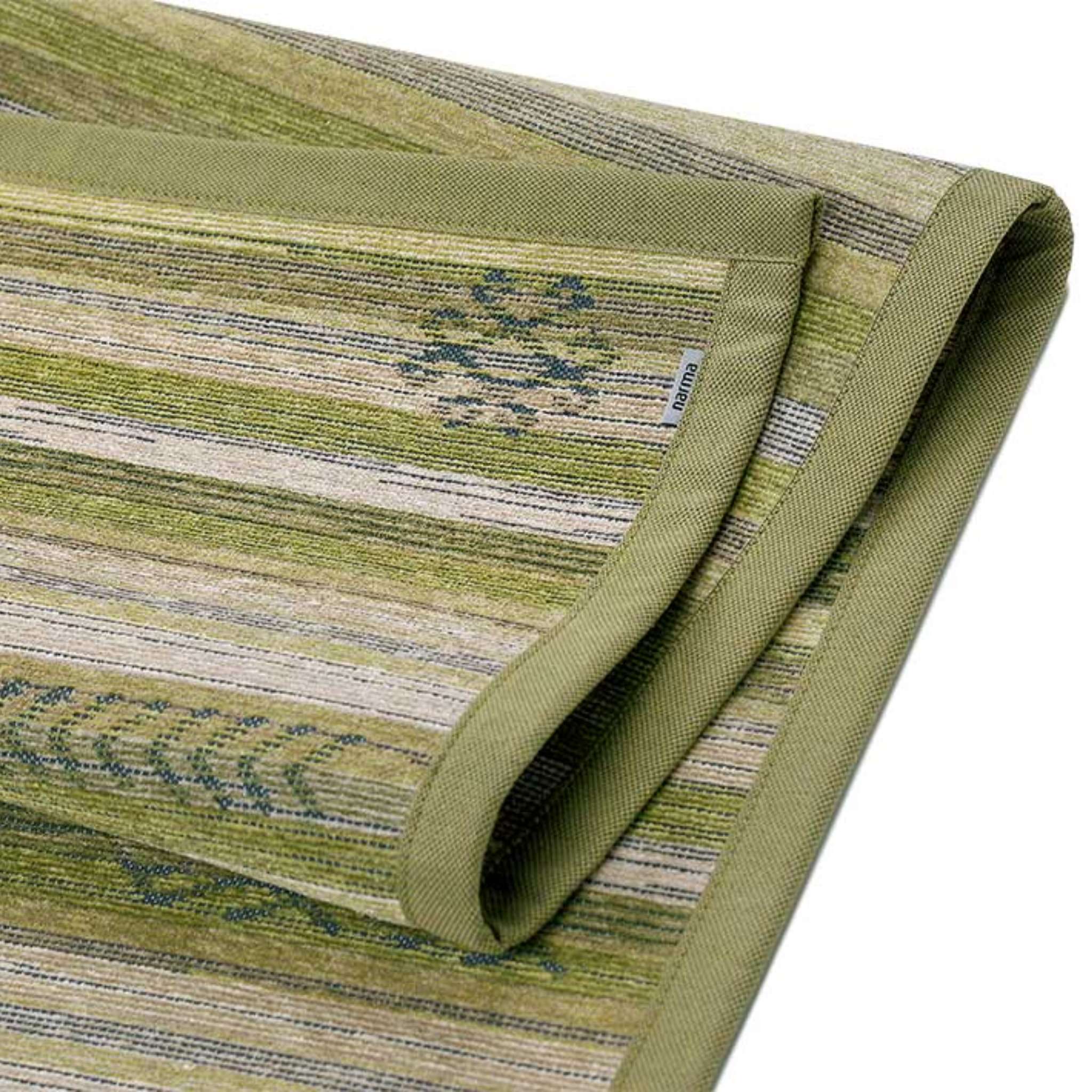 Narma LIIVA kaksipuolinen puuvillamatto - Oliivi