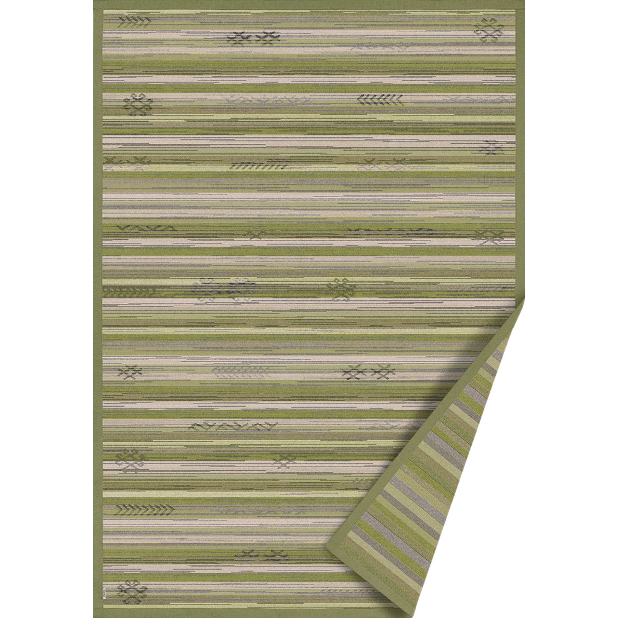 Narma LIIVA kaksipuolinen puuvillamatto - Oliivi