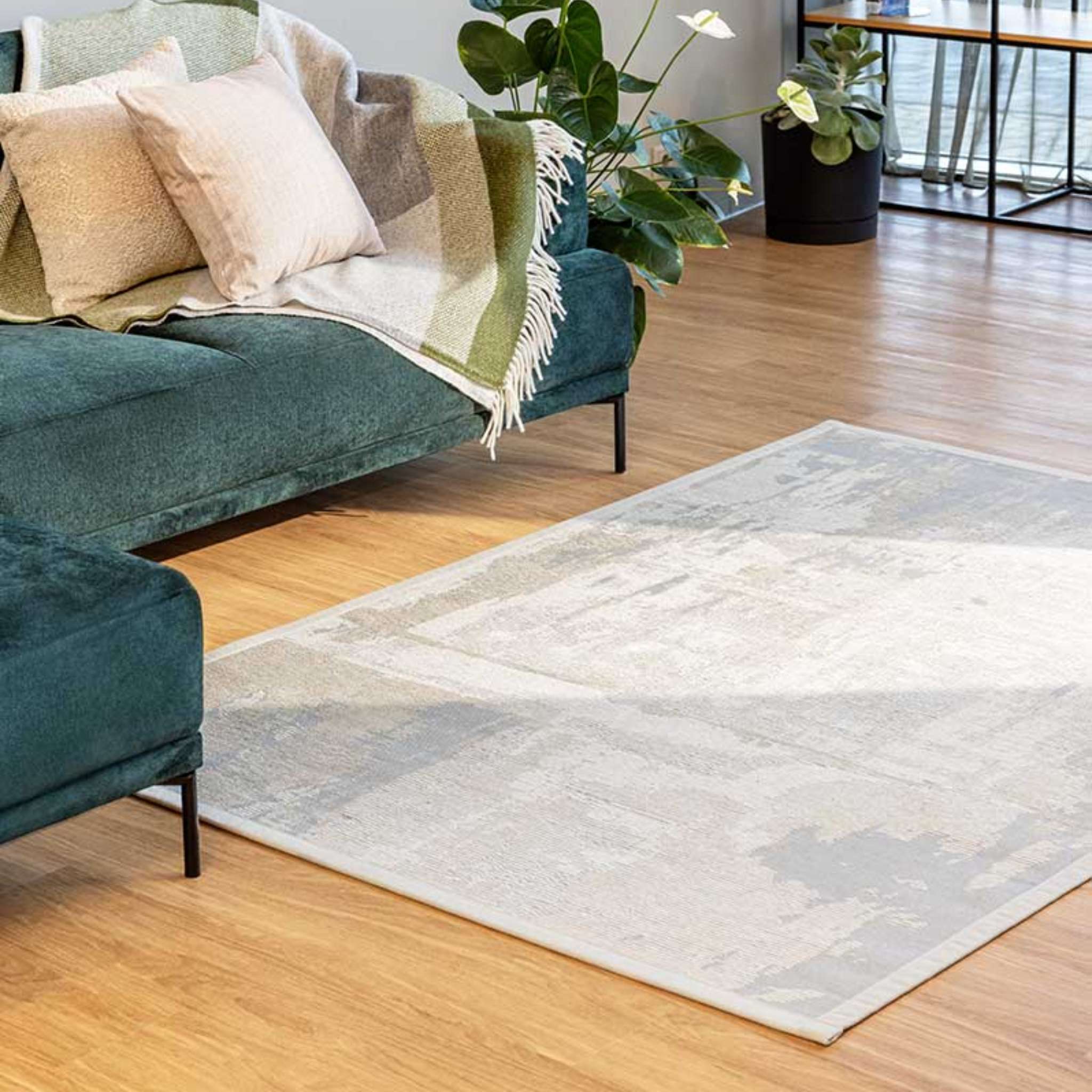 Narma NEDREMA double-sided Cotton rug - Cream