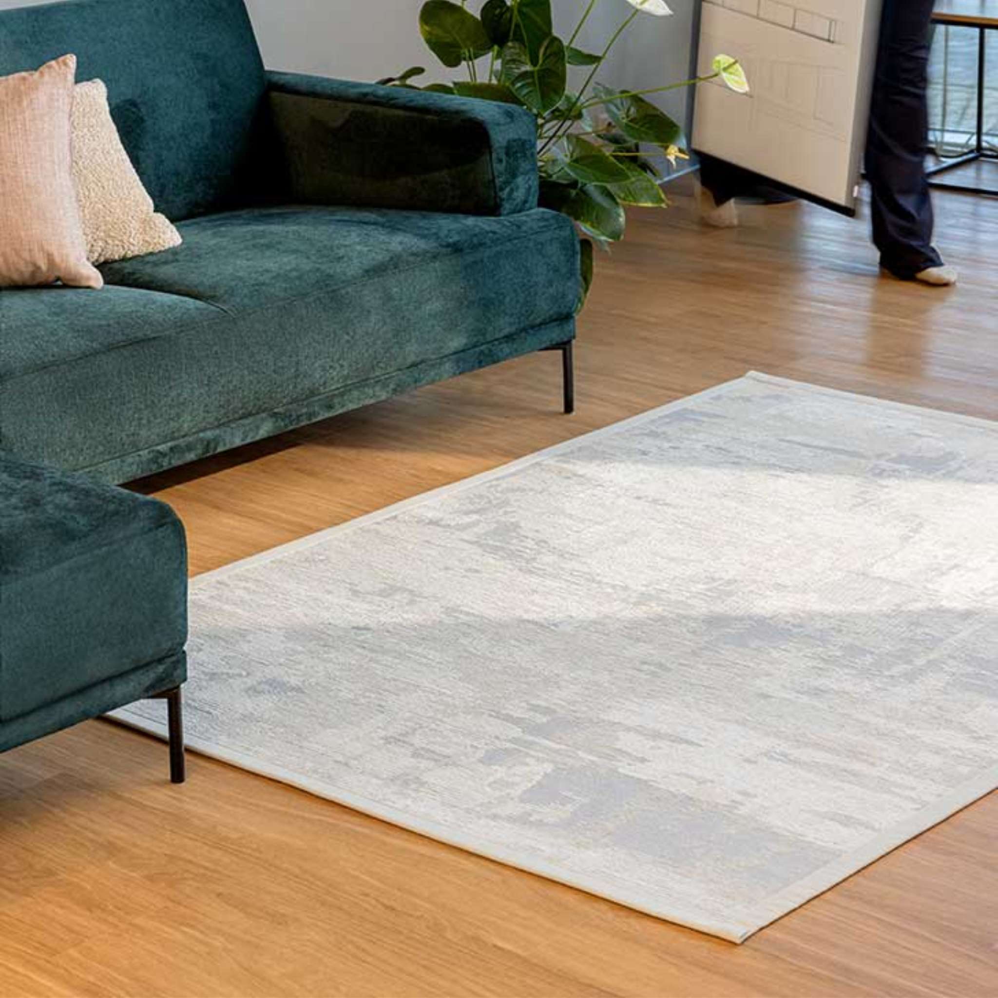 Narma NEDREMA double-sided Cotton rug - Cream