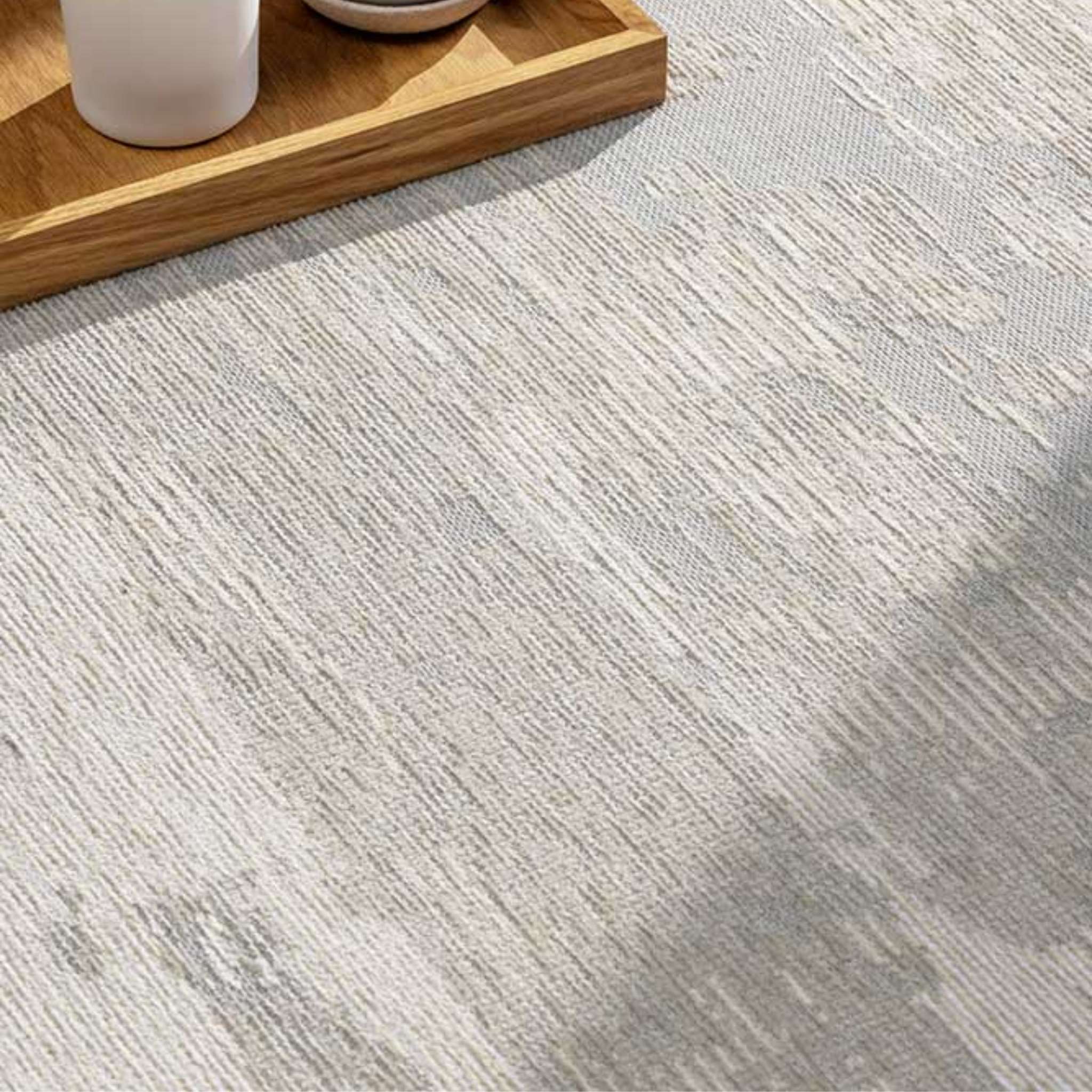 Narma NEDREMA double-sided Cotton rug - Cream