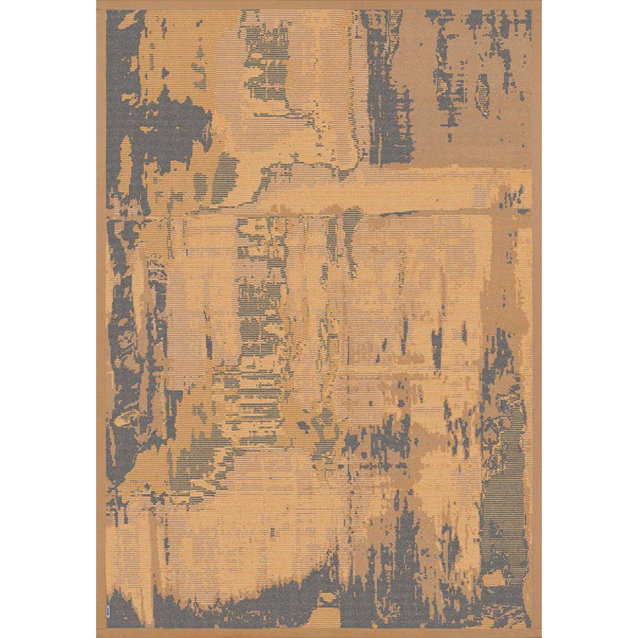 Narma NEDREMA double-sided Cotton rug - Gold
