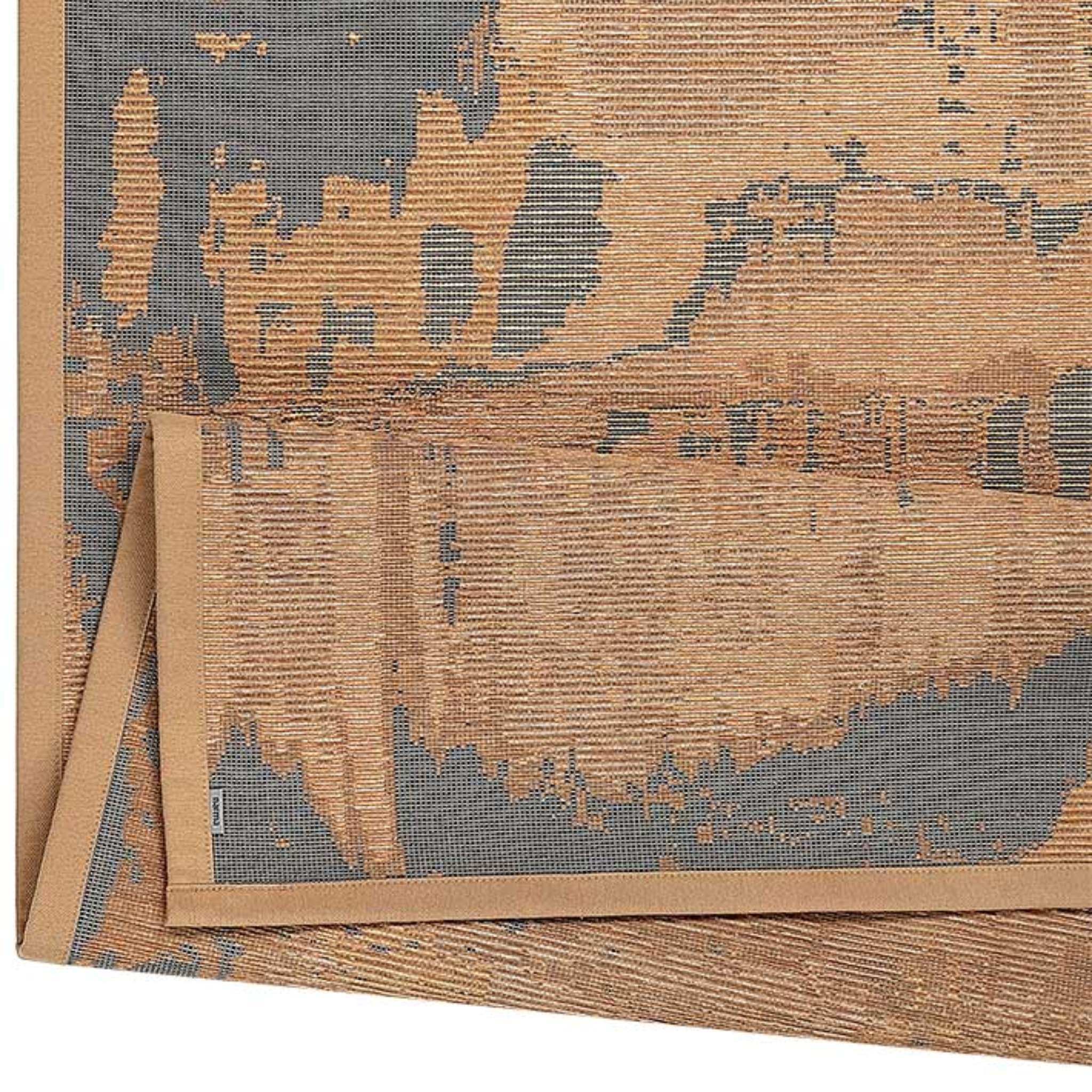 Narma NEDREMA double-sided Cotton rug - Gold