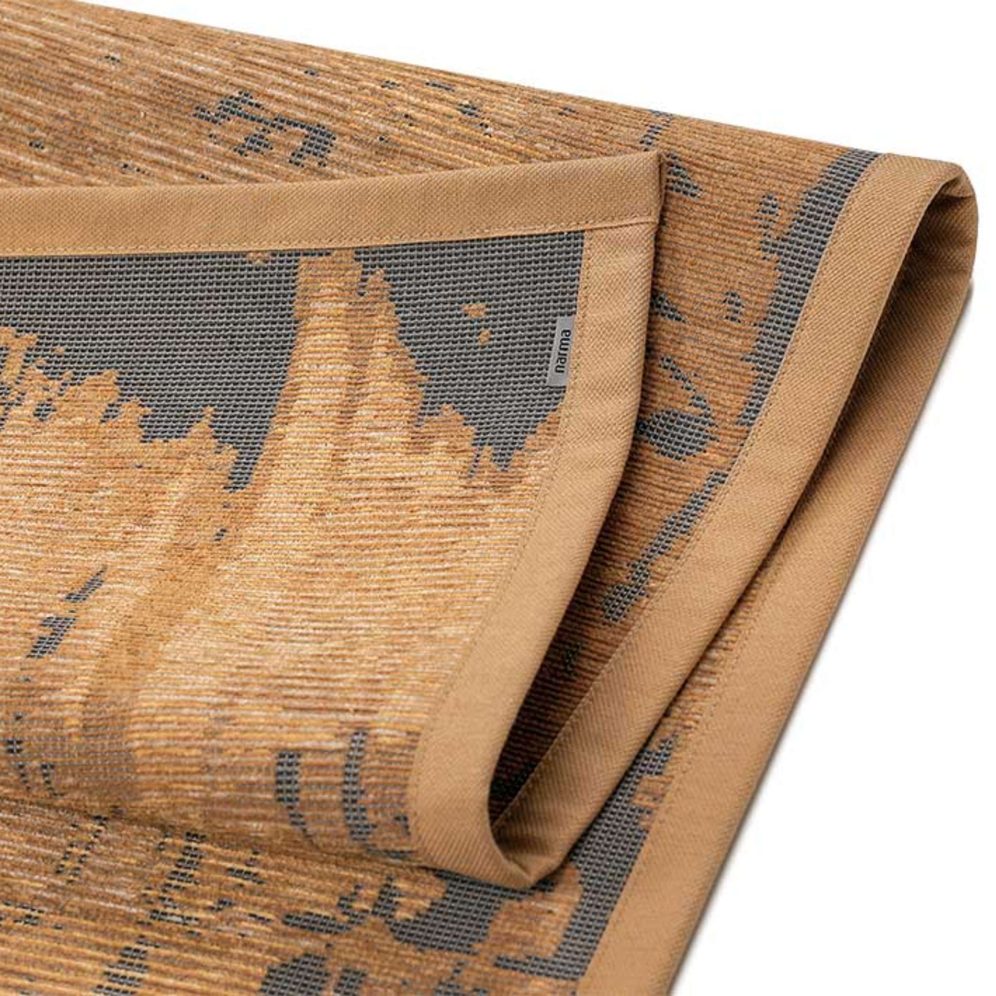 Narma NEDREMA double-sided Cotton rug - Gold