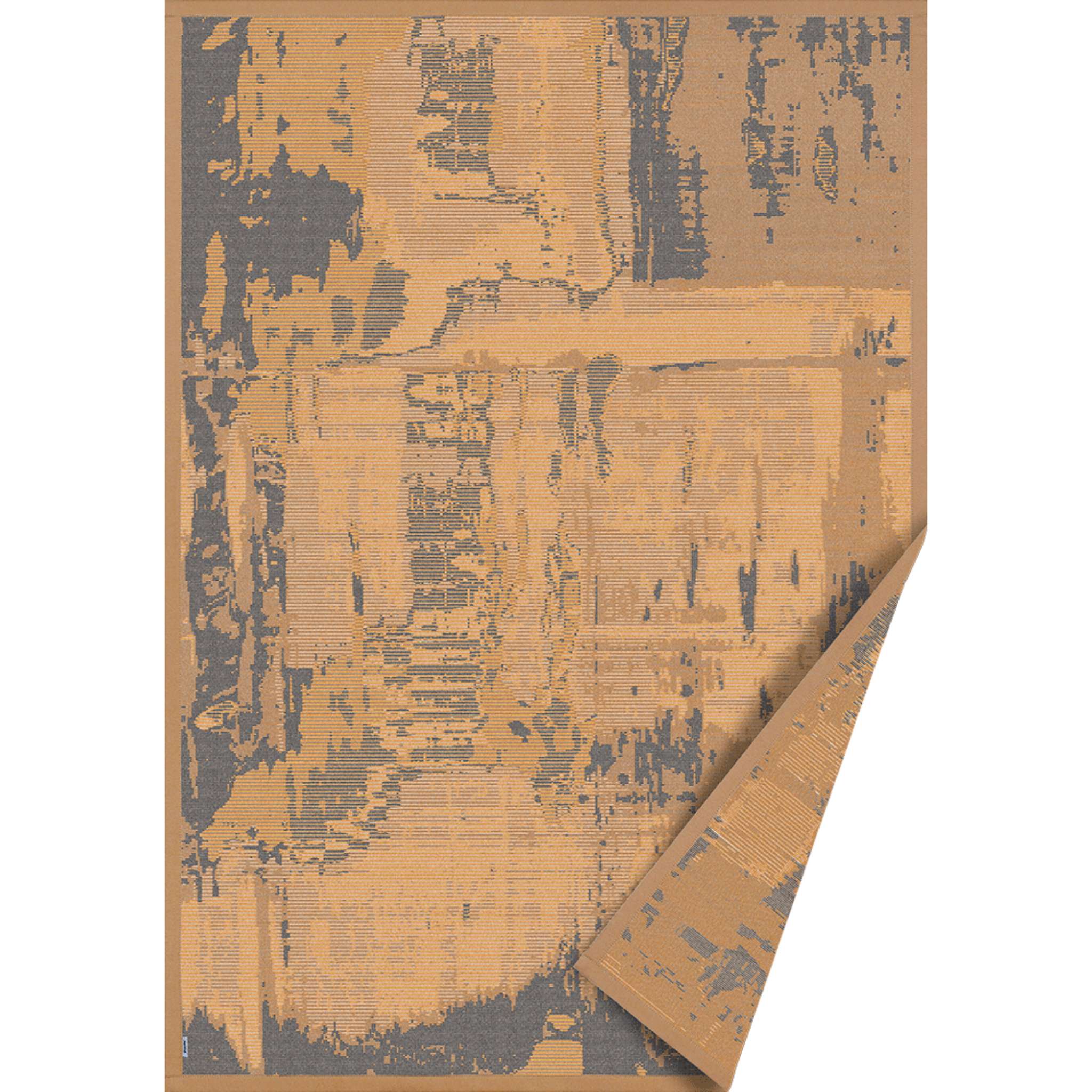 Narma NEDREMA double-sided Cotton rug - Gold