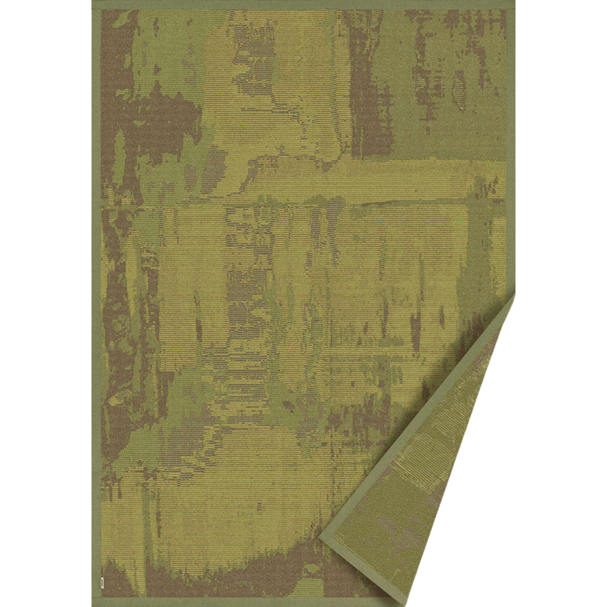 Narma NEDREMA double-sided Cotton rug - Olive