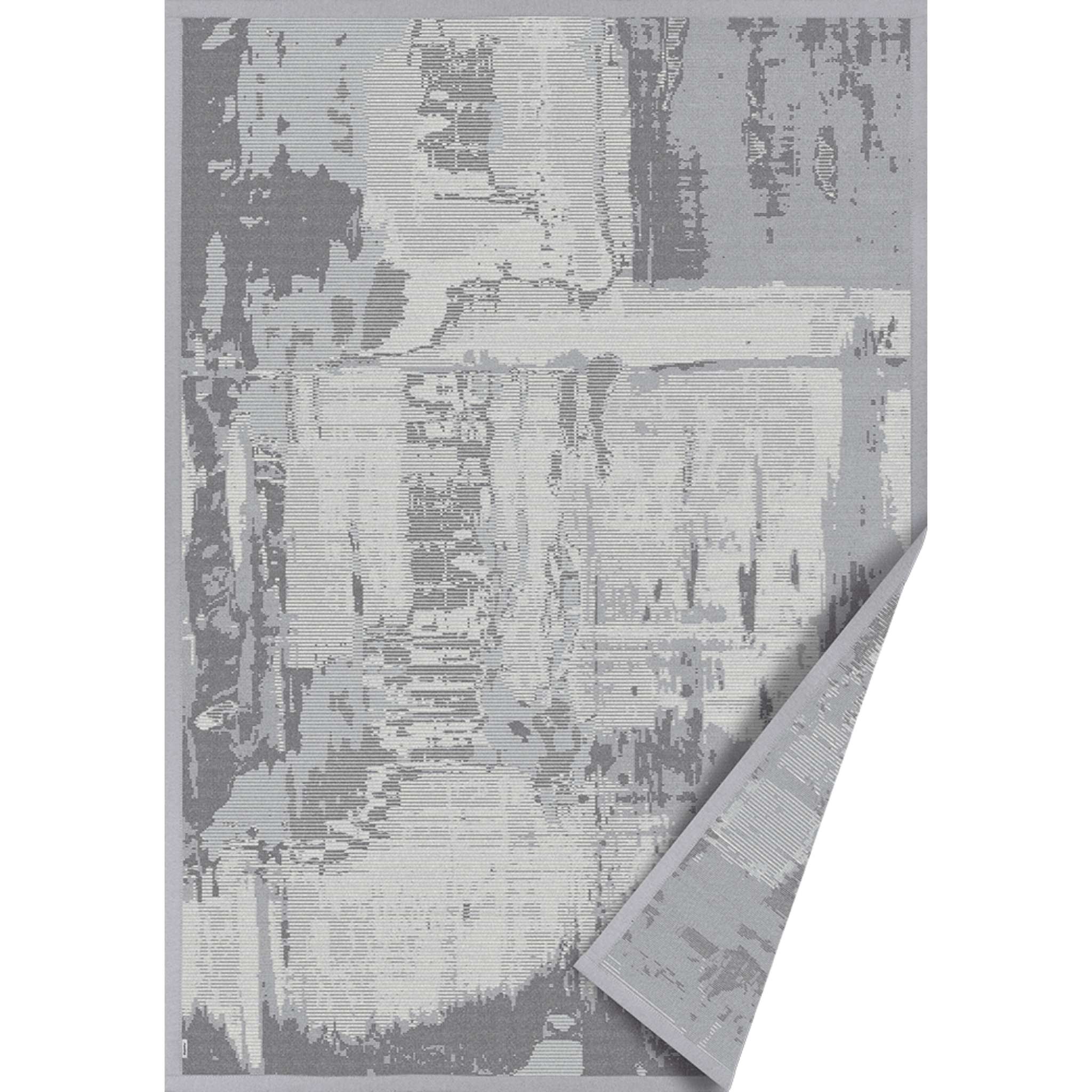 Narma NEDREMA double-sided Cotton rug Roll - Silver