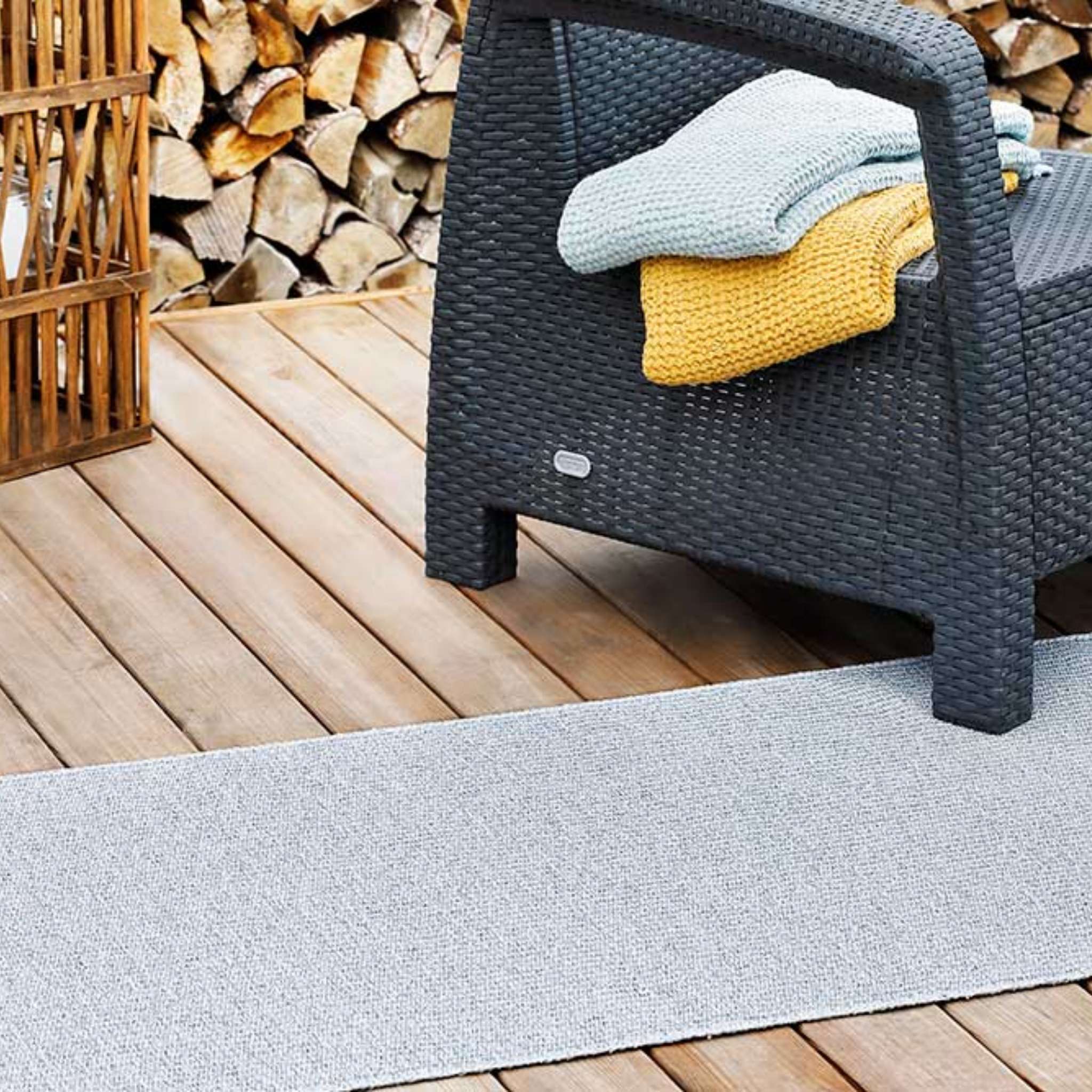 Narma NEVE Vinyl rug Roll - Silver