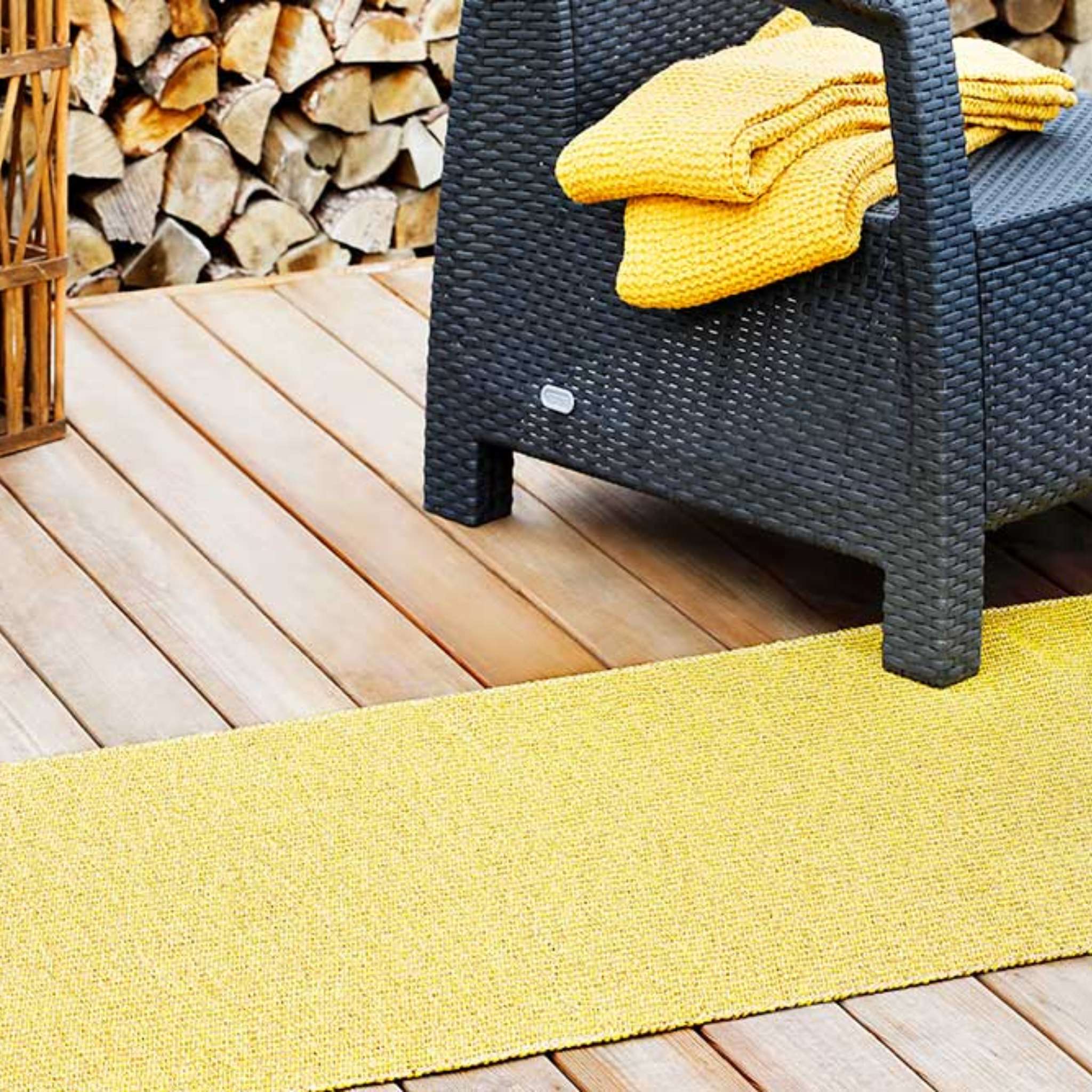 Narma NEVE Vinyl rug Roll - Yellow