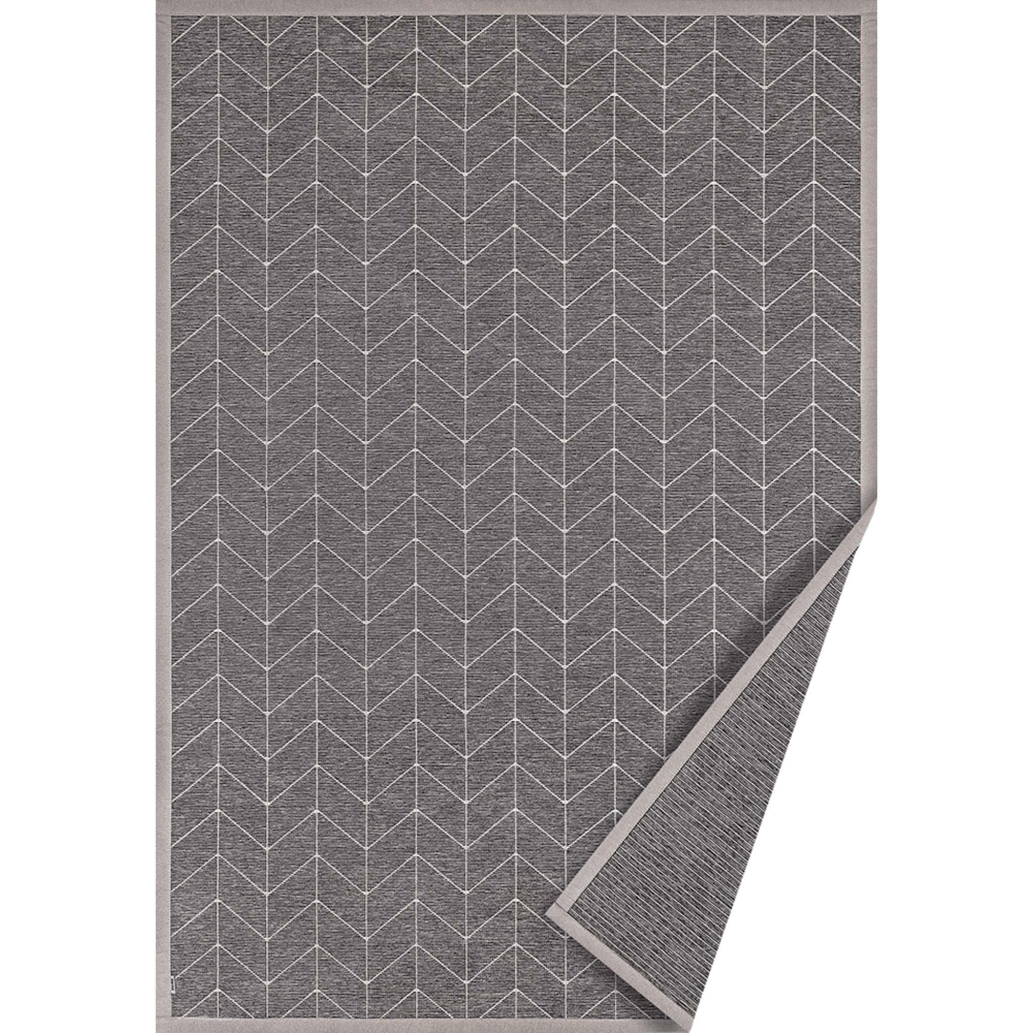 Narma TALI double-sided Cotton rug Roll - Gray