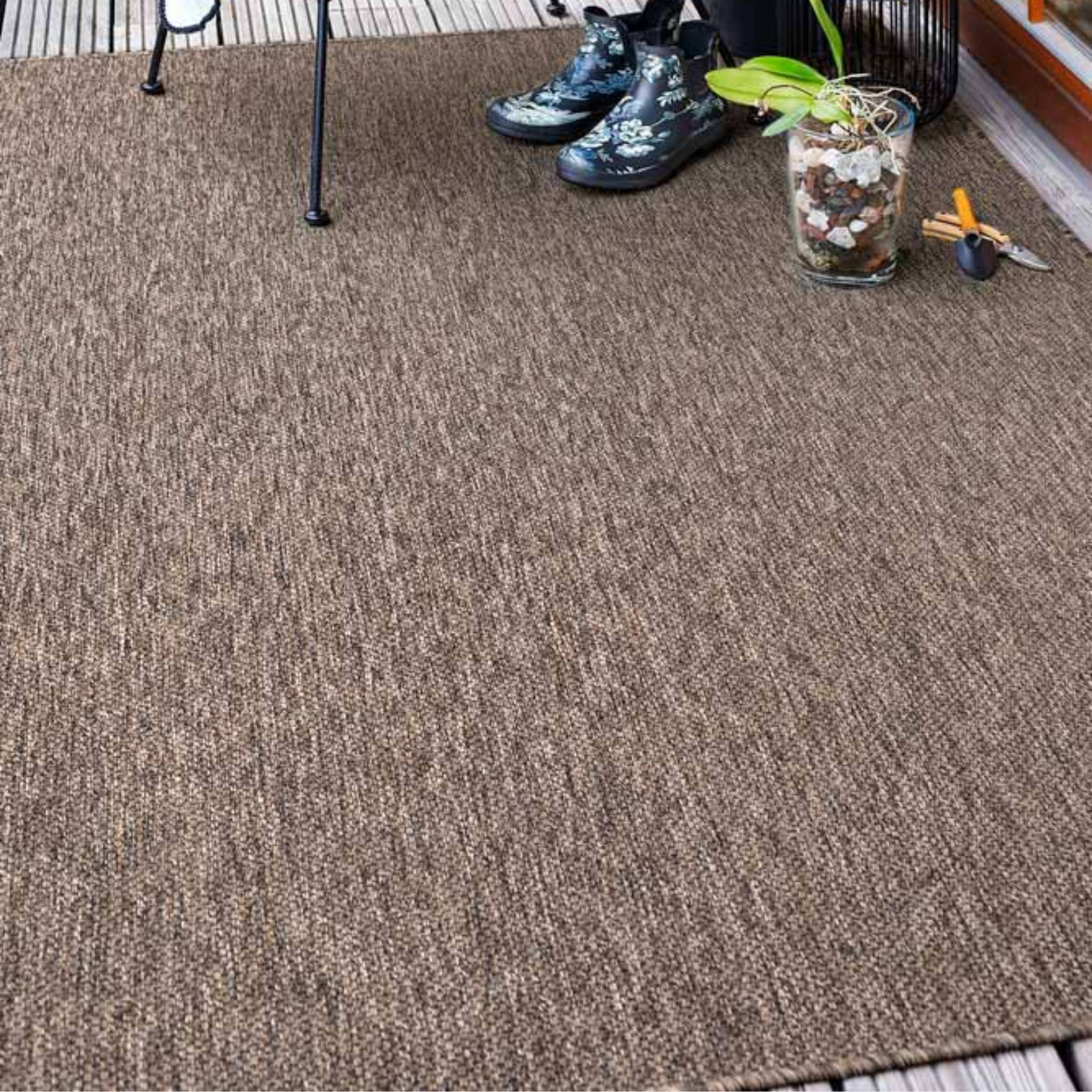 Narma VAGABOND Flatweave rug - khaki