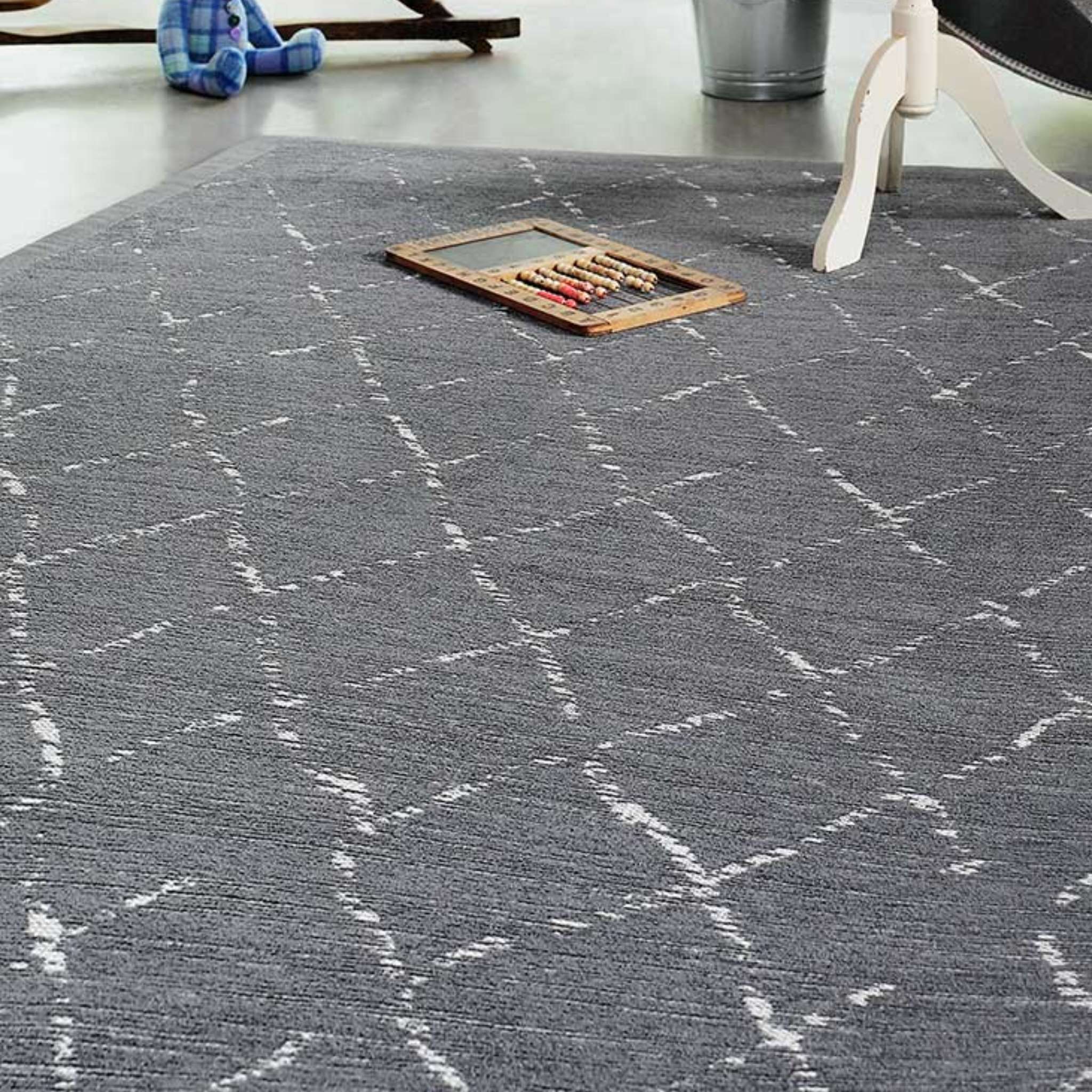 Narma VOOSE kaksipuolinen puuvillamatto - Harmaa