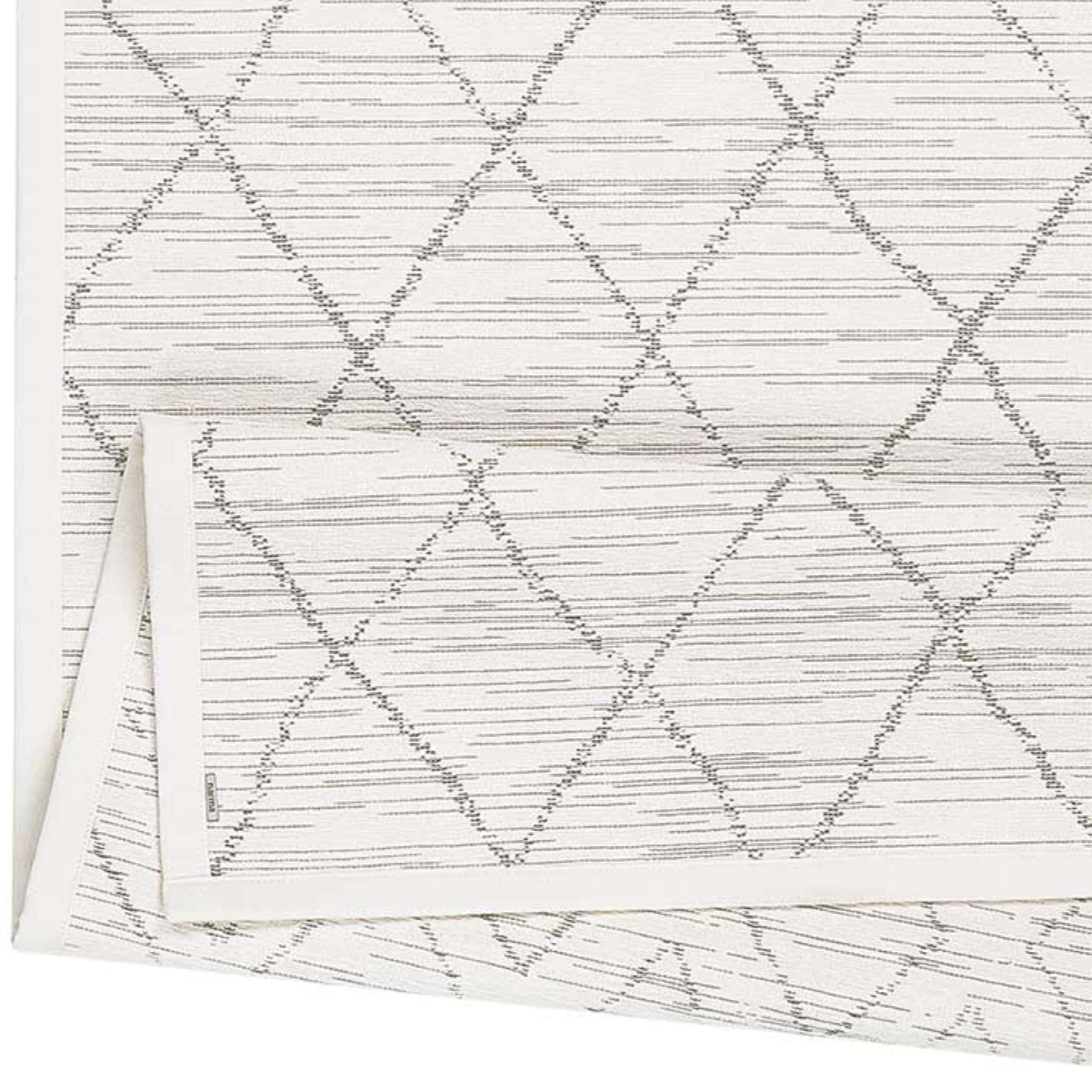 Narma VOOSE kaksipuolinen puuvillamatto - Valkoinen