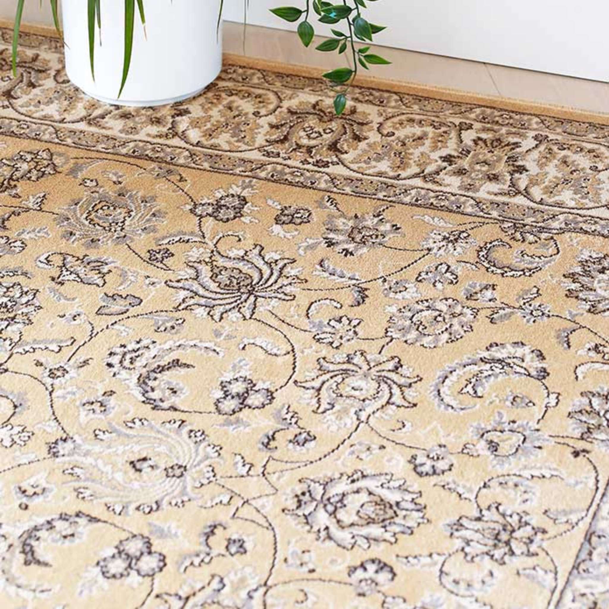 Narma YASMIN viscose rug - Gold